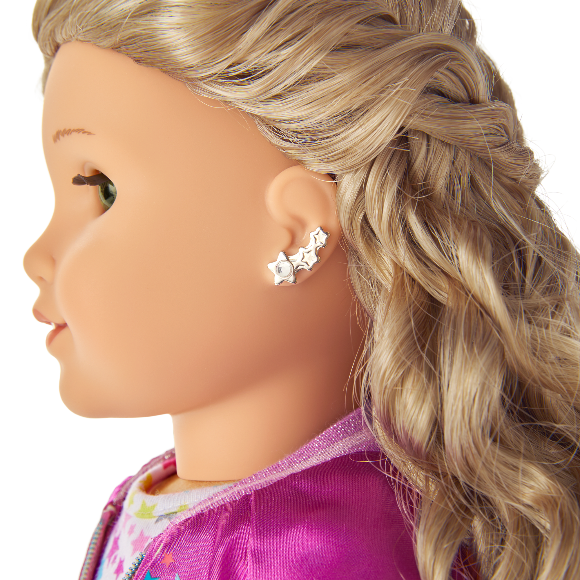 Ear Piercing Service for American Girl Dolls | Includes 4 Earrings