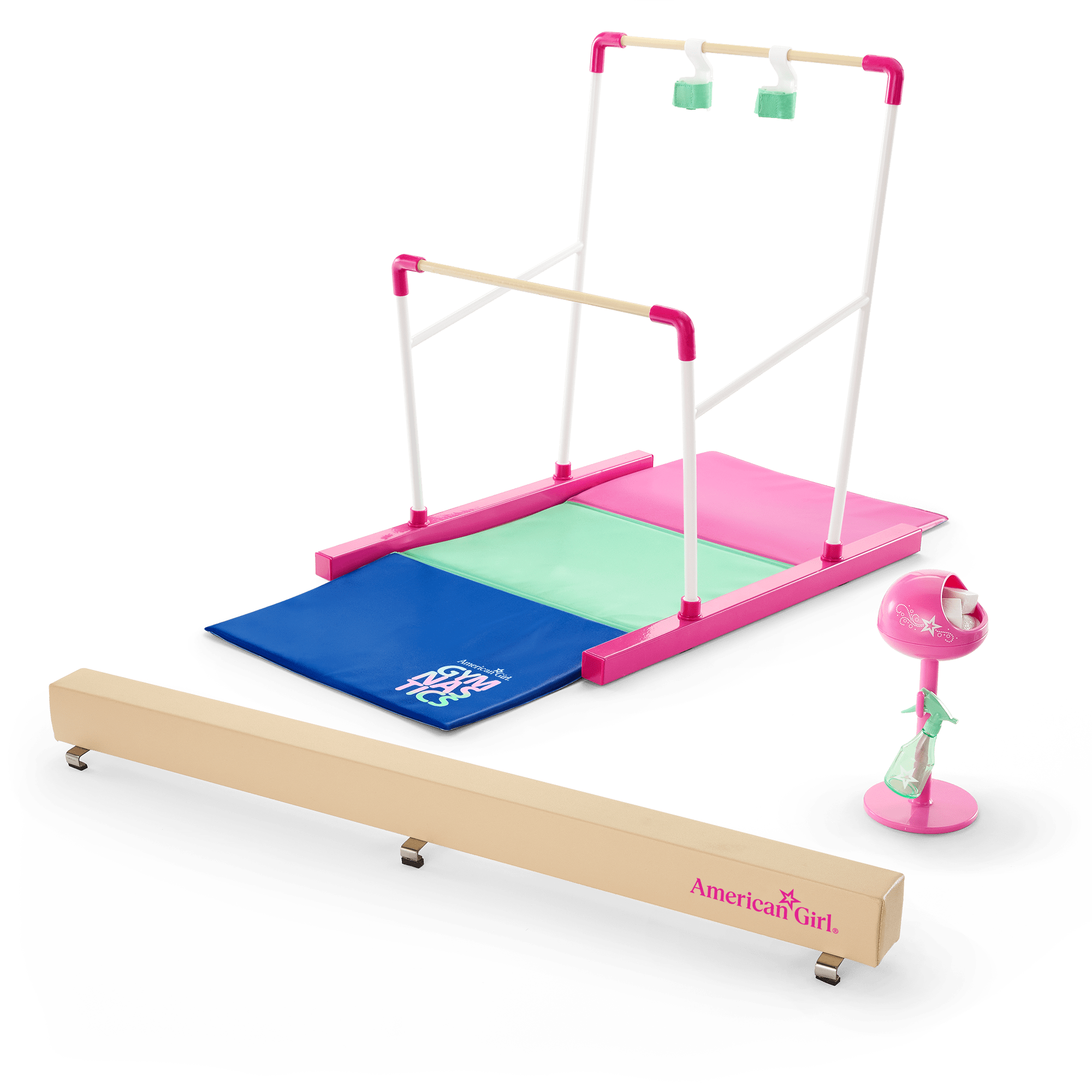 Gymnastics Equipment Set for 18-inch Dolls | Lila's™