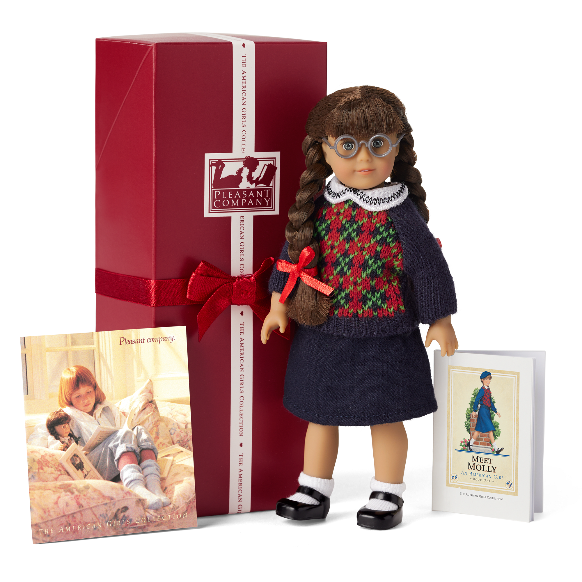 Mini Molly Doll with Accessories & Book | Pleasant Company Historical Characters