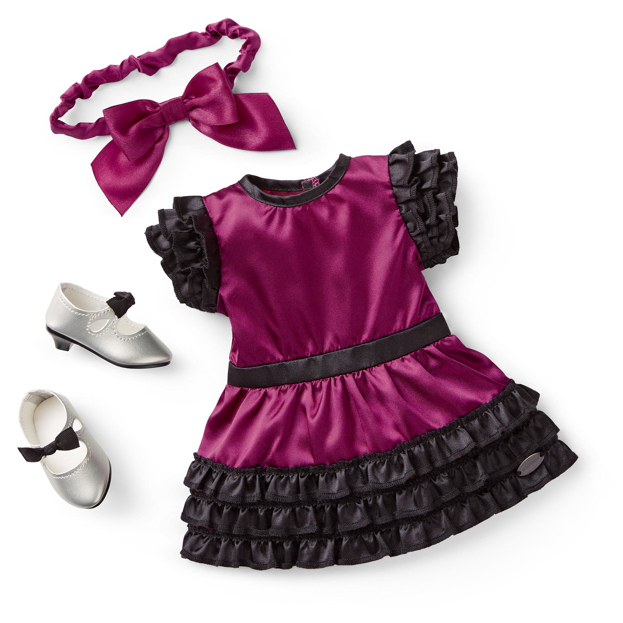 Claudie's 18-inch Doll Gift Set with Jazz Outfit & Pajamas | Historical Characters