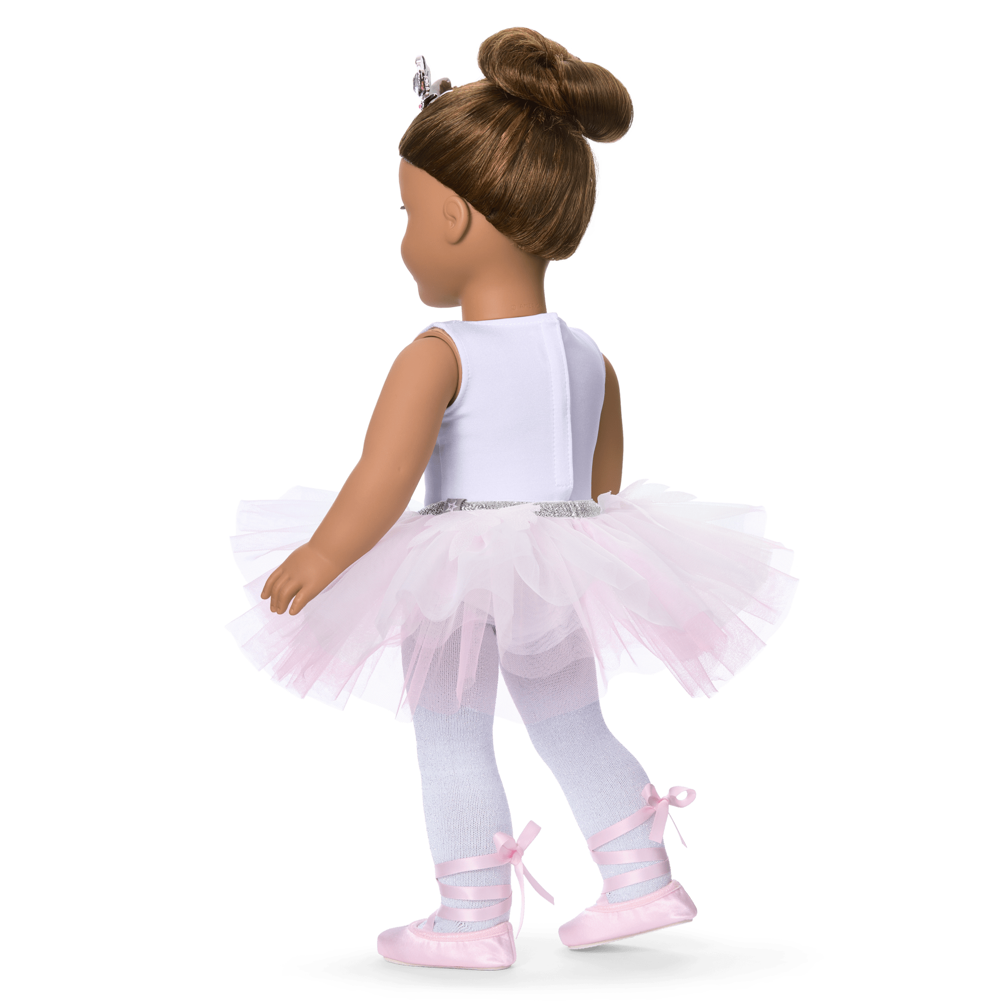 18-inch Doll Ballet Recital Costume with Tutu & Tiara | My First Ballet