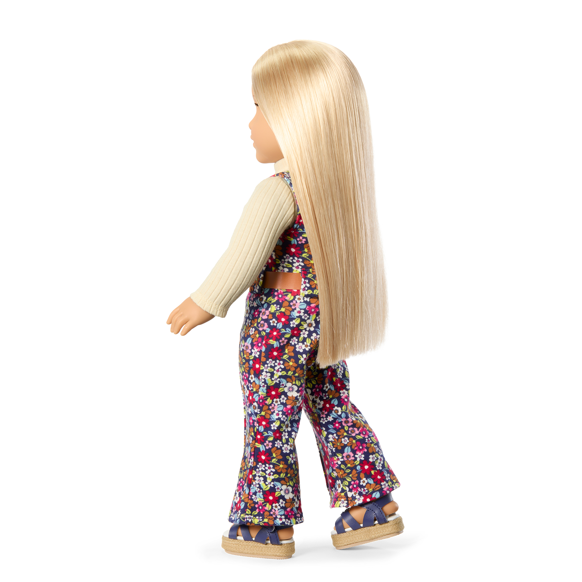 1970s Doll Music Bundle with Record Player & Floral Jumpsuit | Julie’s™