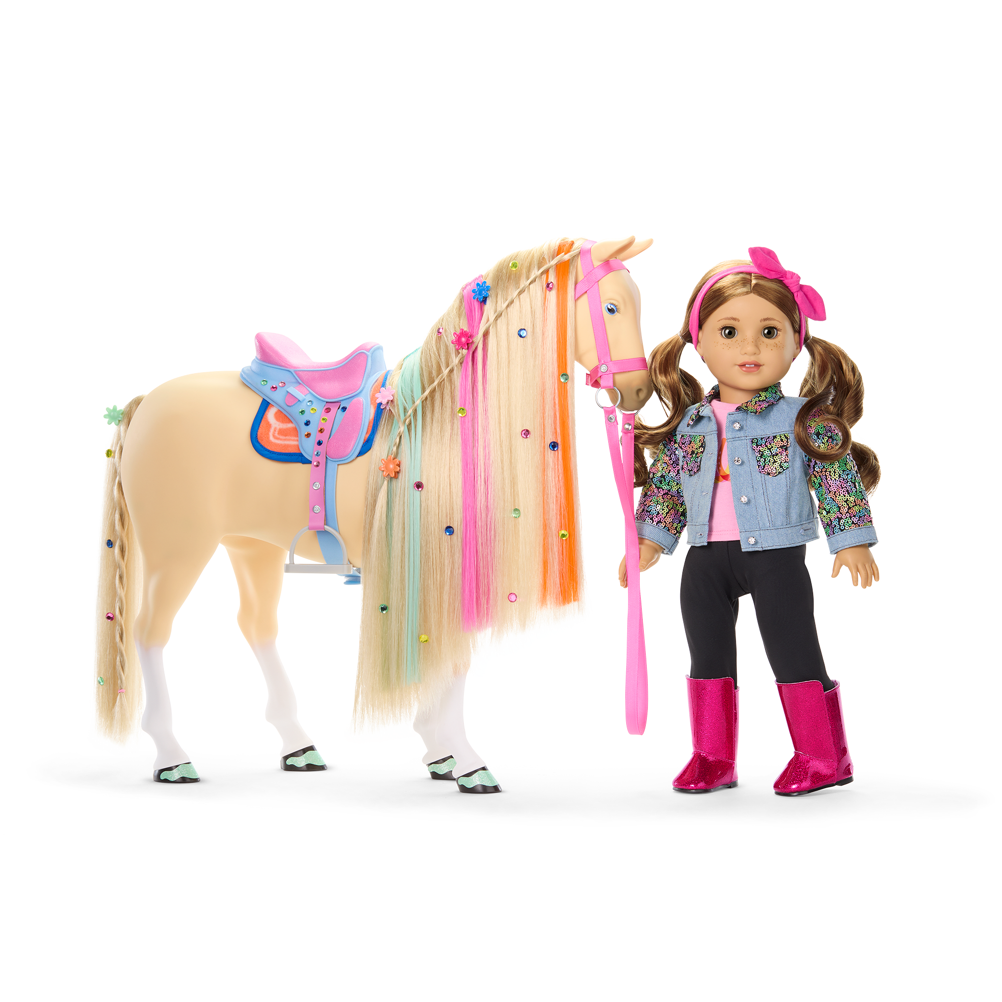 Lila’s Horse Camp Playset with Palomino Mare & Stable | Girl of the Year 2024