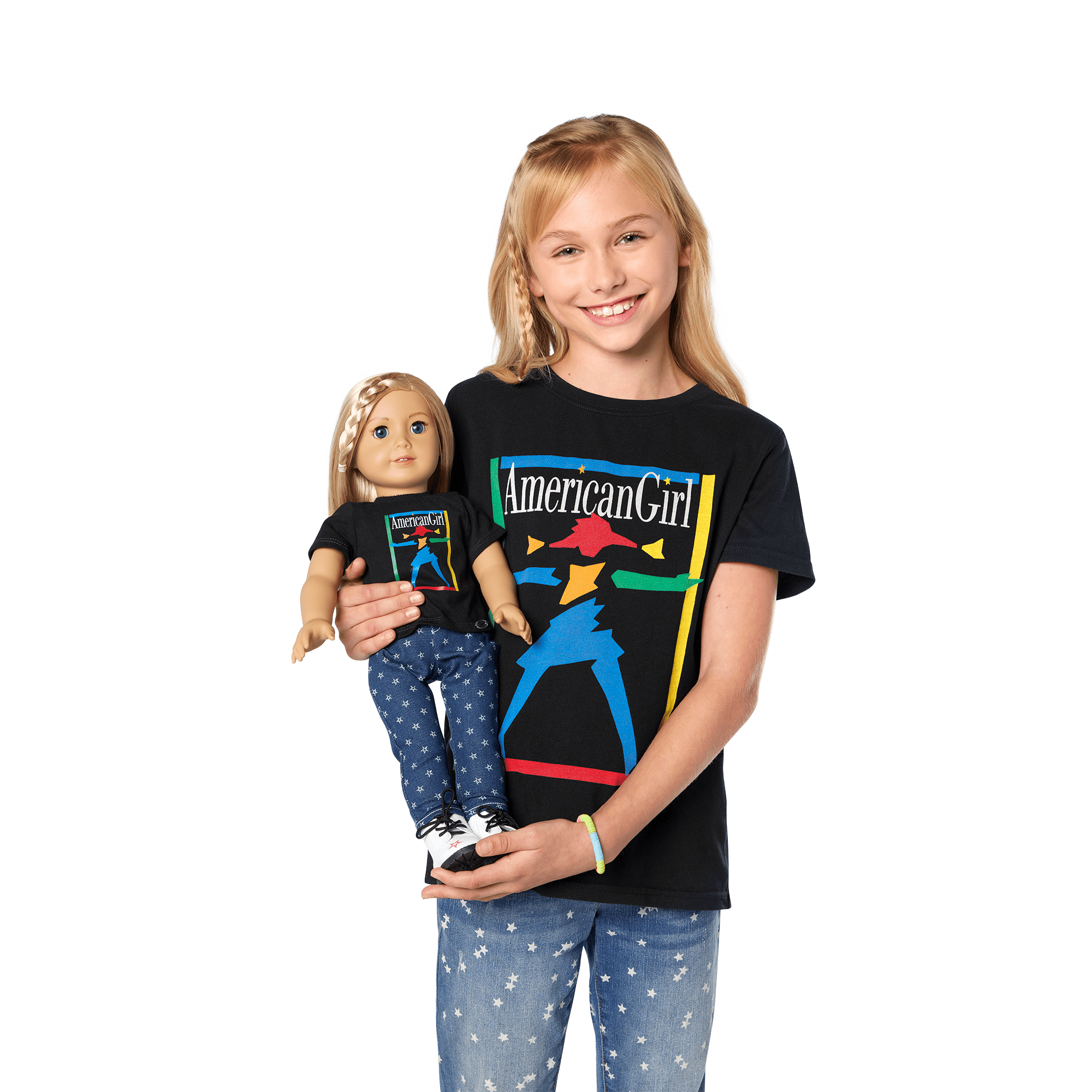 American Girl Today™ Matching Tees for Girls & Dolls | 90s Style