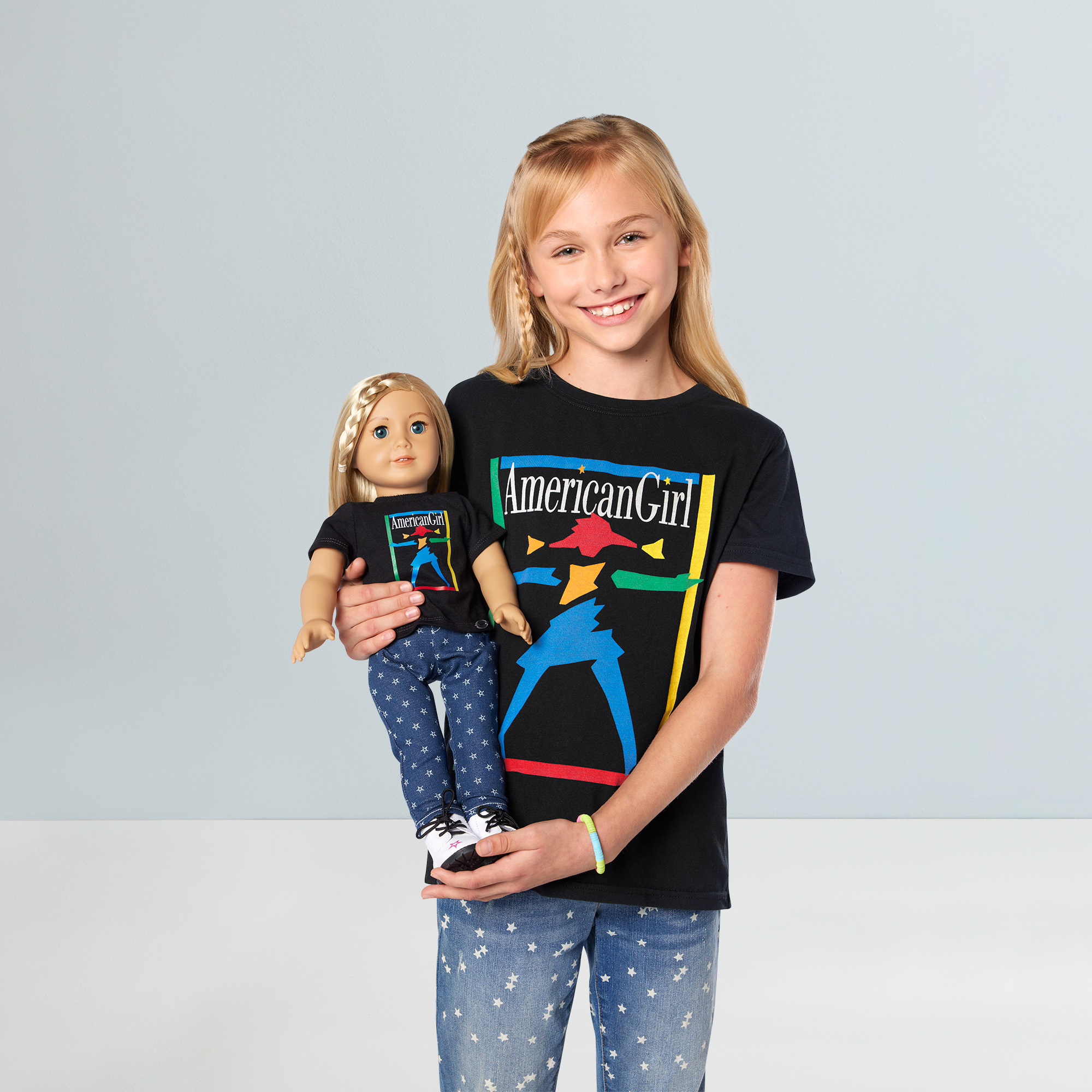 American Girl Today™ Matching Tees for Girls & Dolls | 90s Style