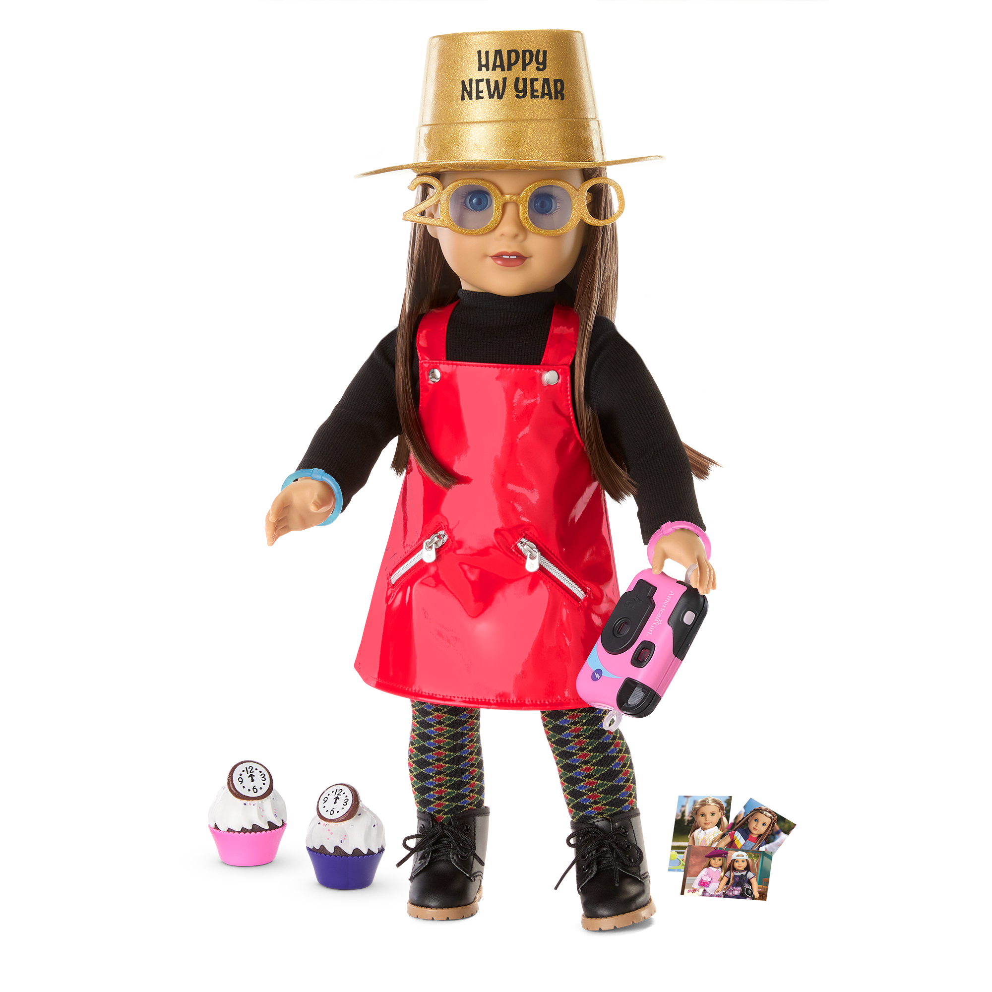 18-inch Doll New Year’s Party Outfit & Accessories | Nicki’s™