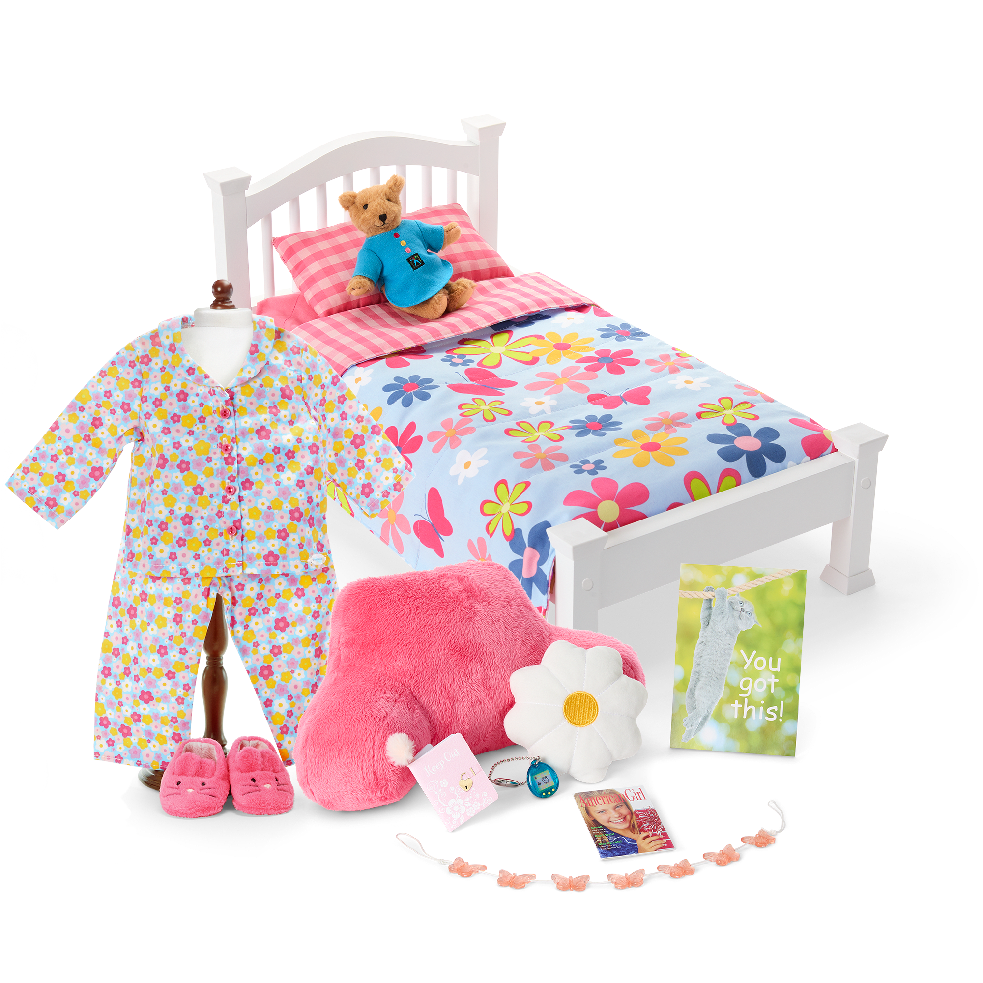 18-inch Doll Bedroom Bundle with Bedding & Accessories | Isabel’s™