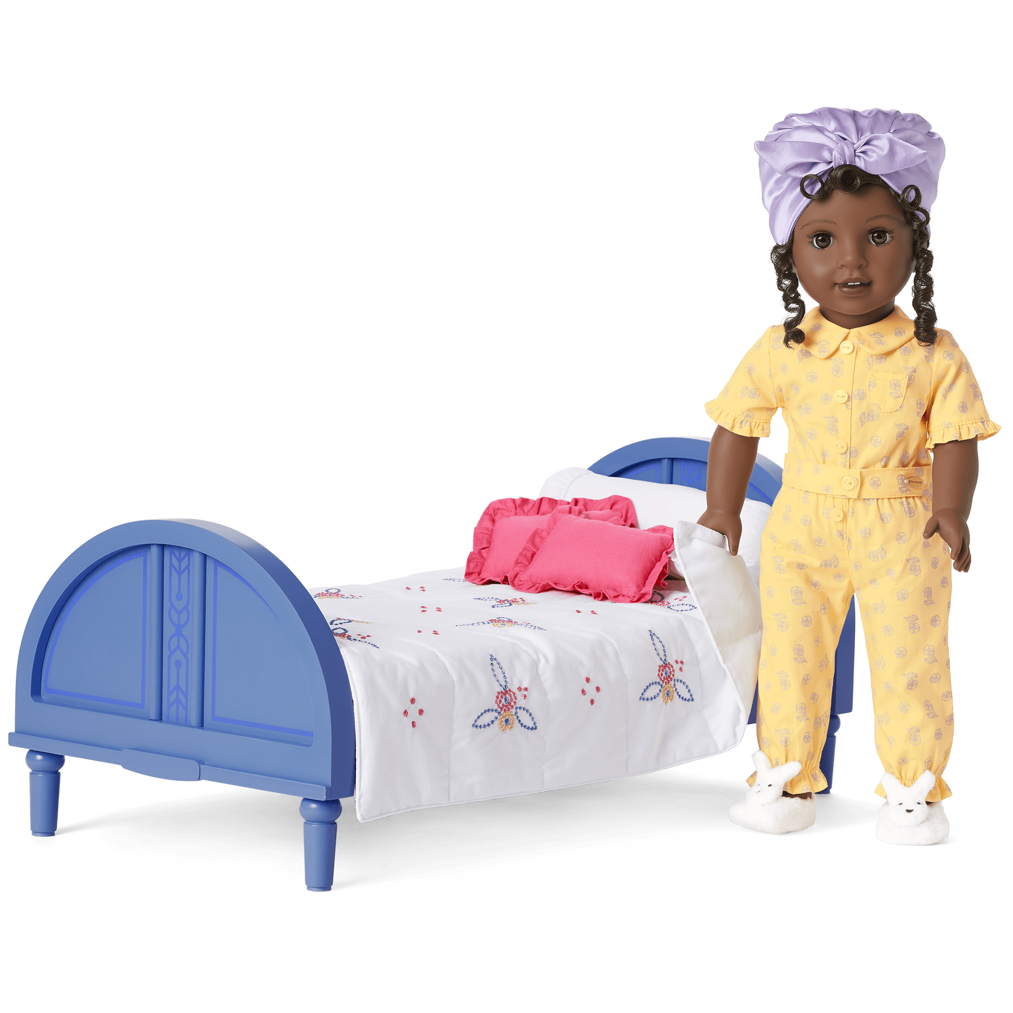 Claudie's Historical Doll Bed & Pajamas Set for 18-inch Dolls | Boardinghouse Bundle
