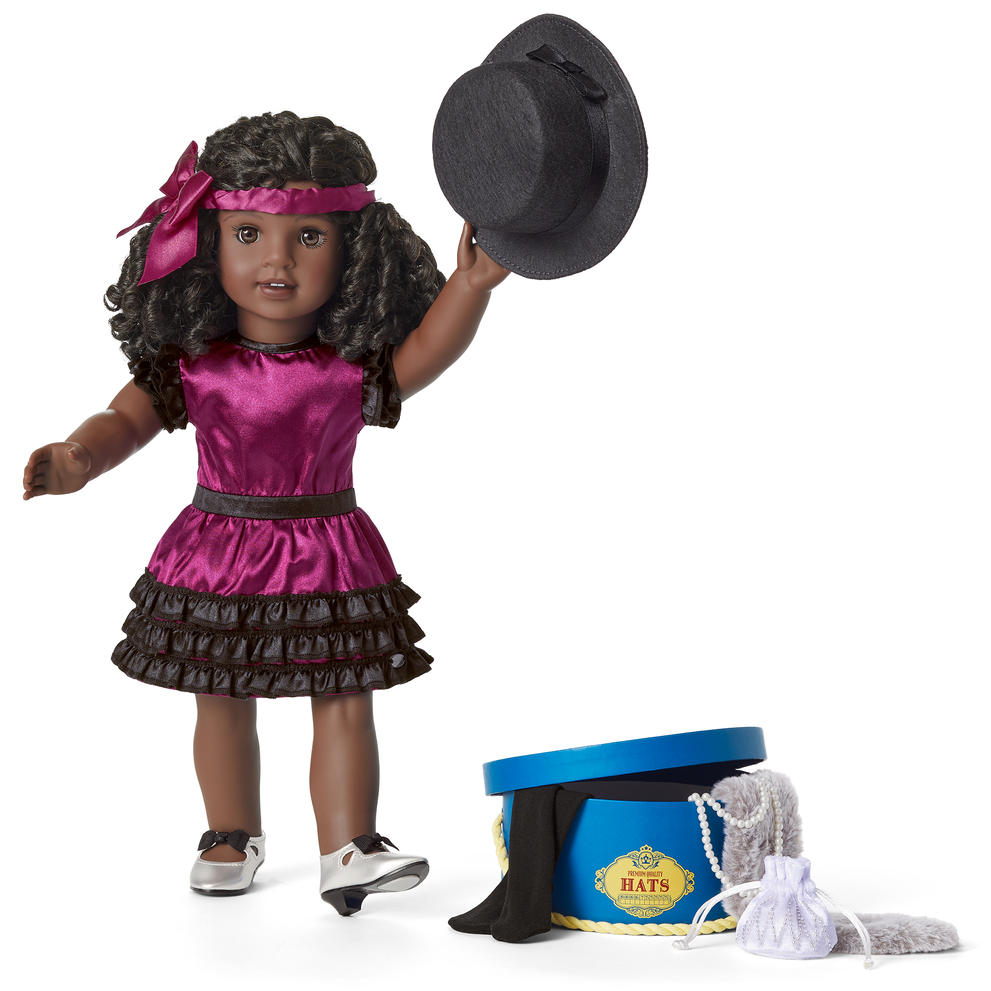 1920s Flapper Outfit & Accessories for 18-inch Dolls | Claudie's™