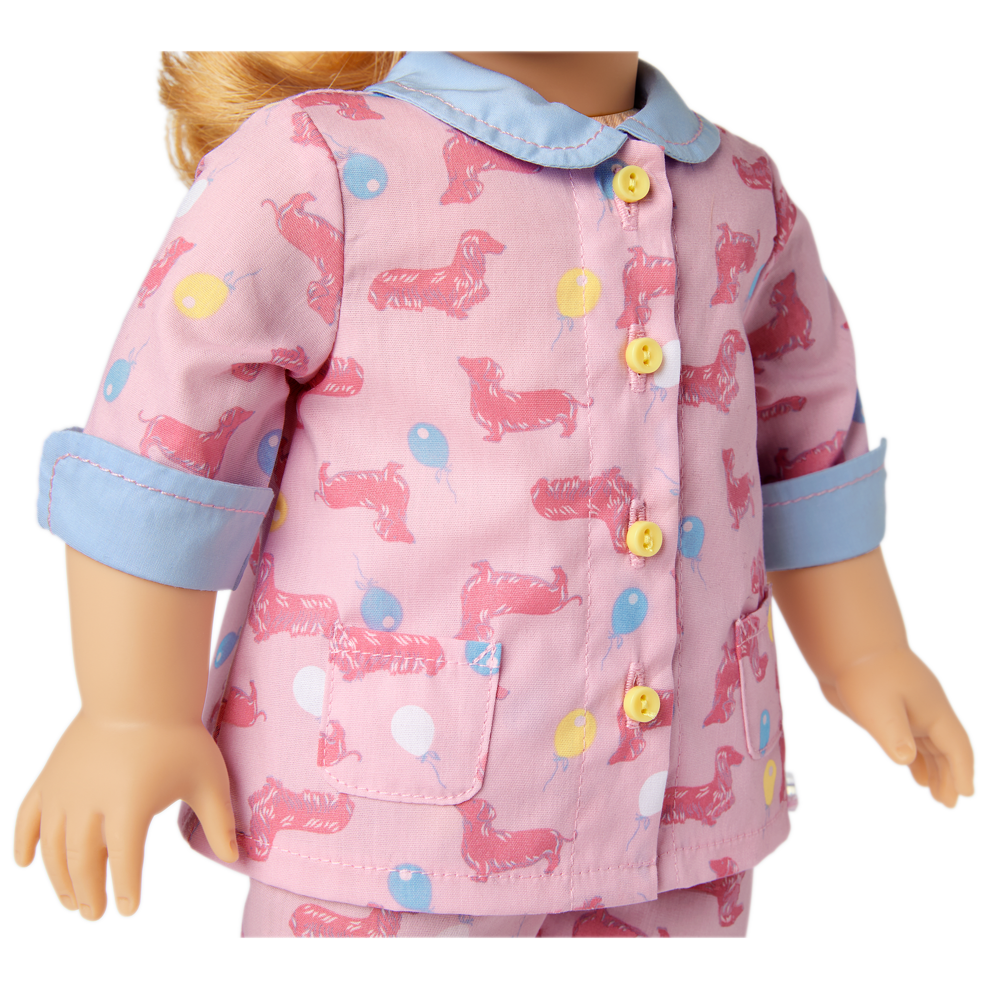 18-inch Doll Dachshund Pajamas & Dog Set | Maryellen’s™