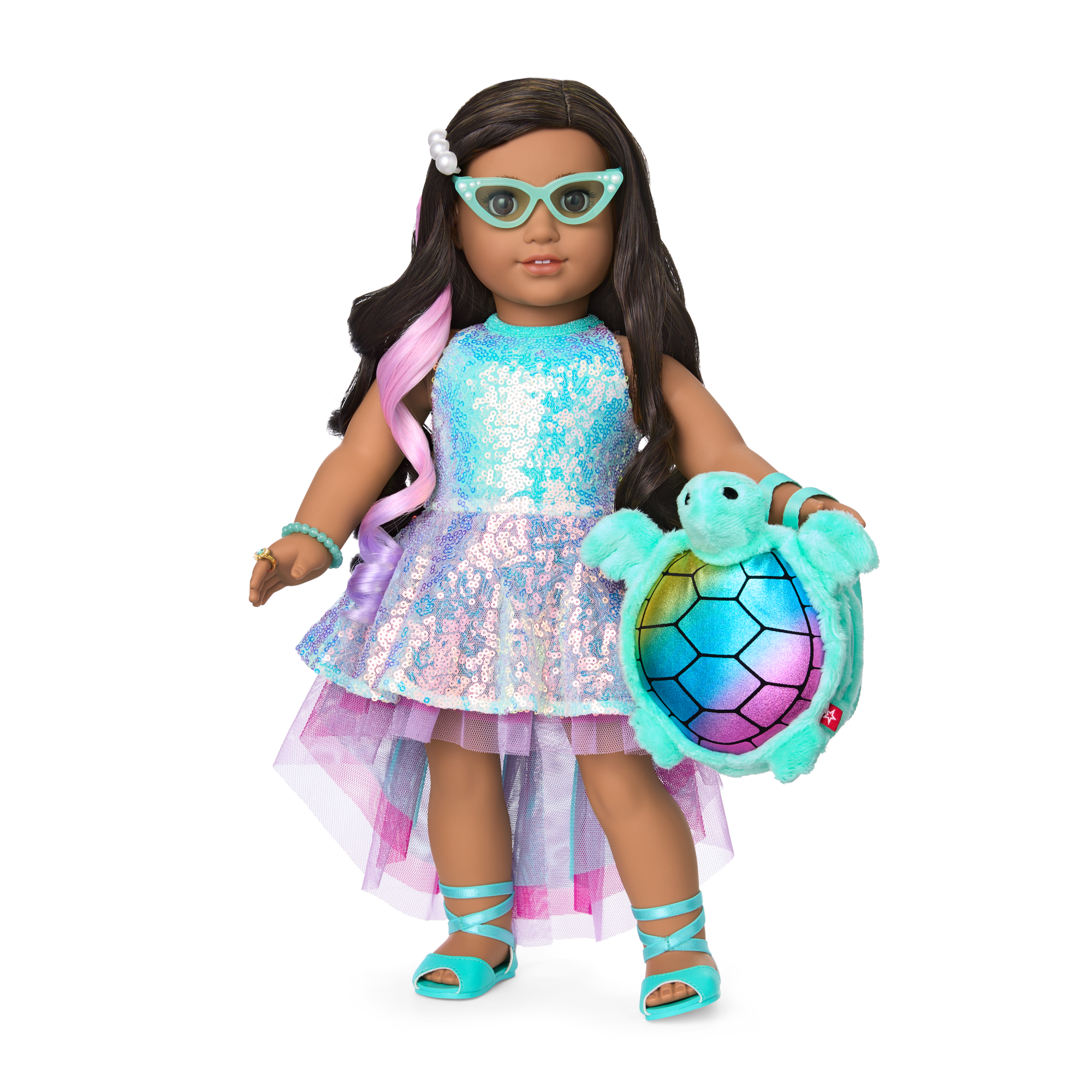 Reversible Doll Outfit & Backpack Set for 18-inch Dolls | Style Flips