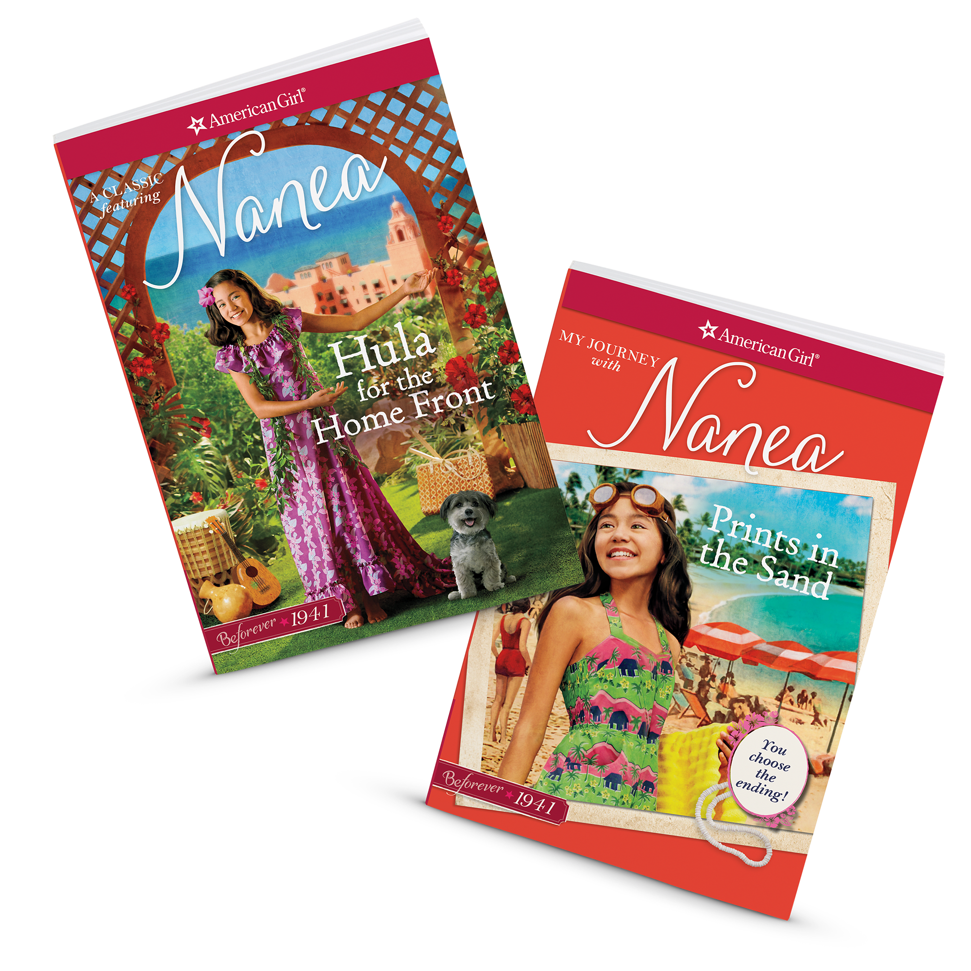 Nanea's 1940s Book Set: Hula for the Home Front & Prints in the Sand