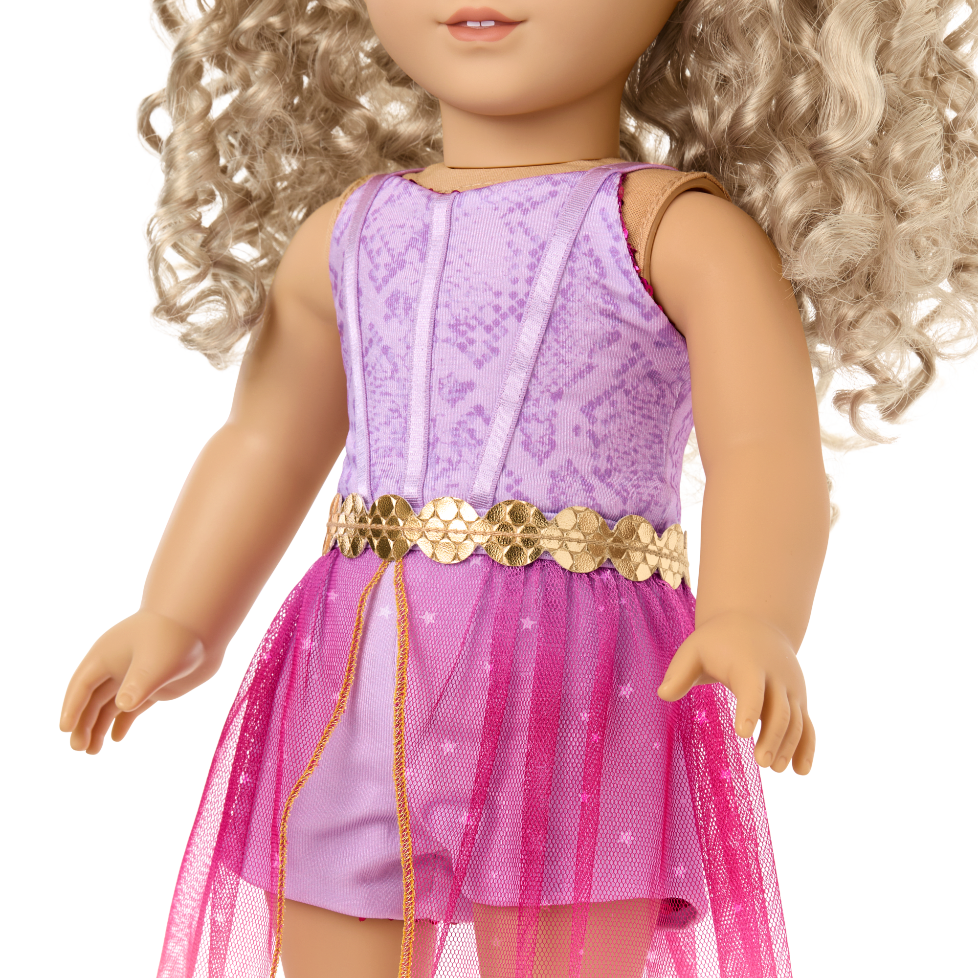 Reversible Doll Outfit & Accessory Set with Teddy Bear Backpack | Style Flips