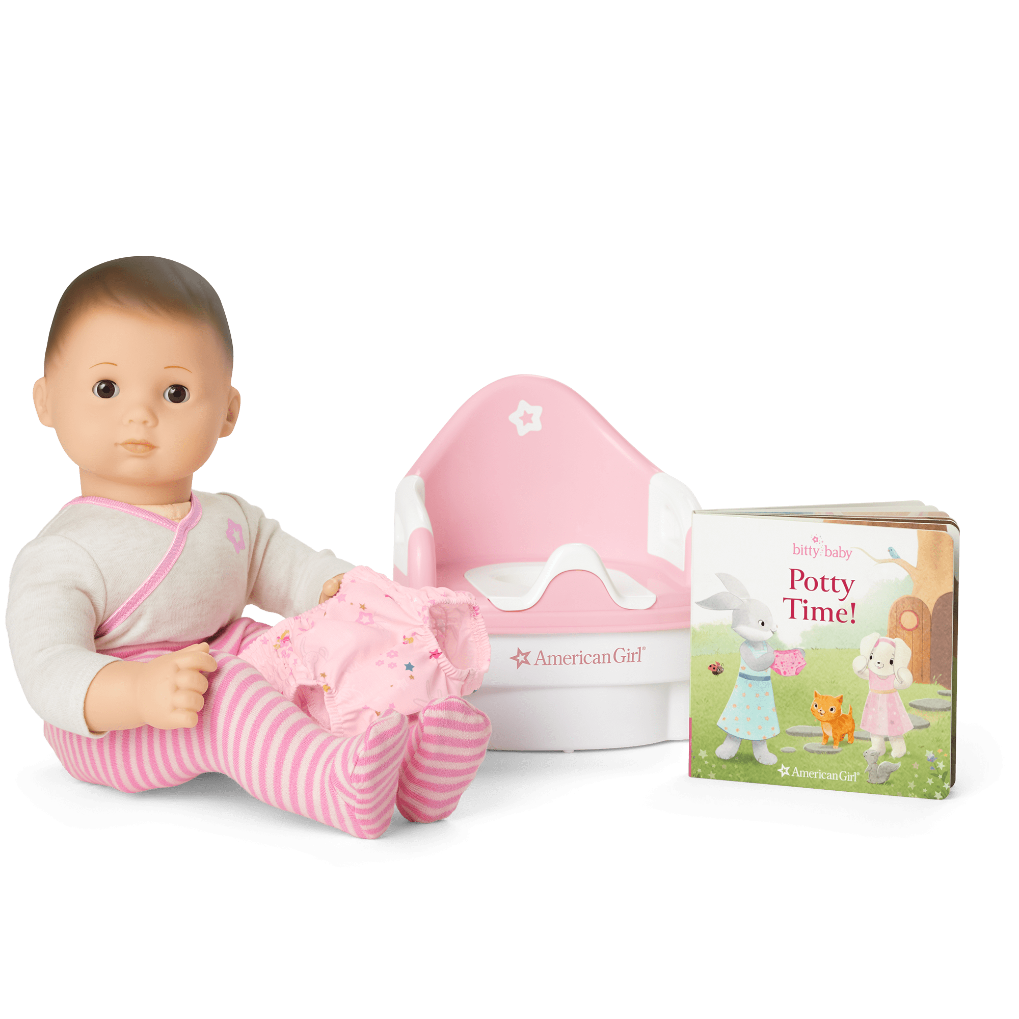 Potty Training Set with Interactive Songs & Book | Bitty's™ Let's Go Potty