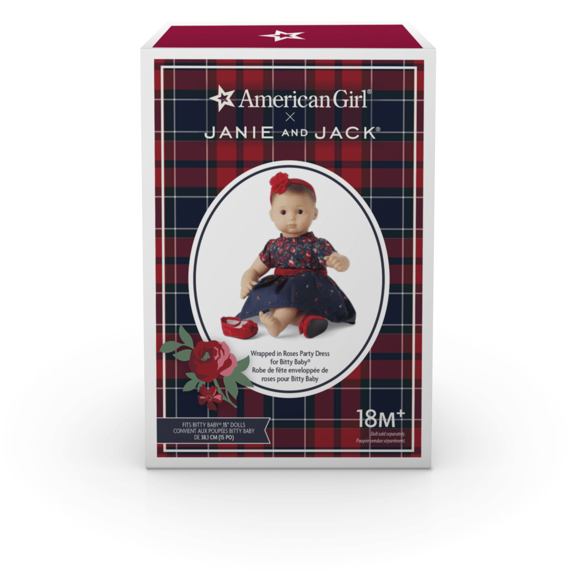 Floral Party Dress for Bitty Baby Dolls | American Girl x Janie and Jack