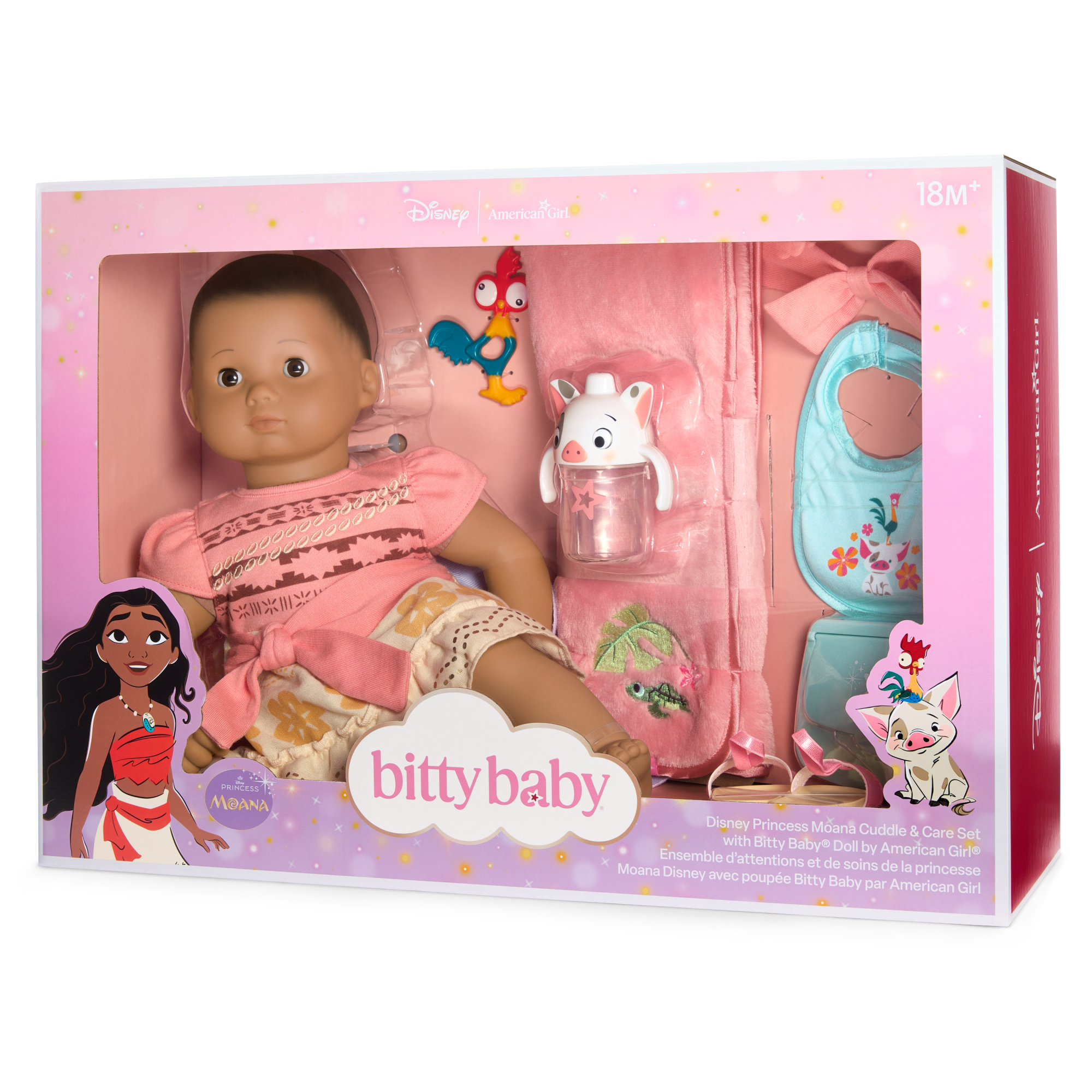 Moana Baby Doll Playset with 10-Piece Accessories | American Girl