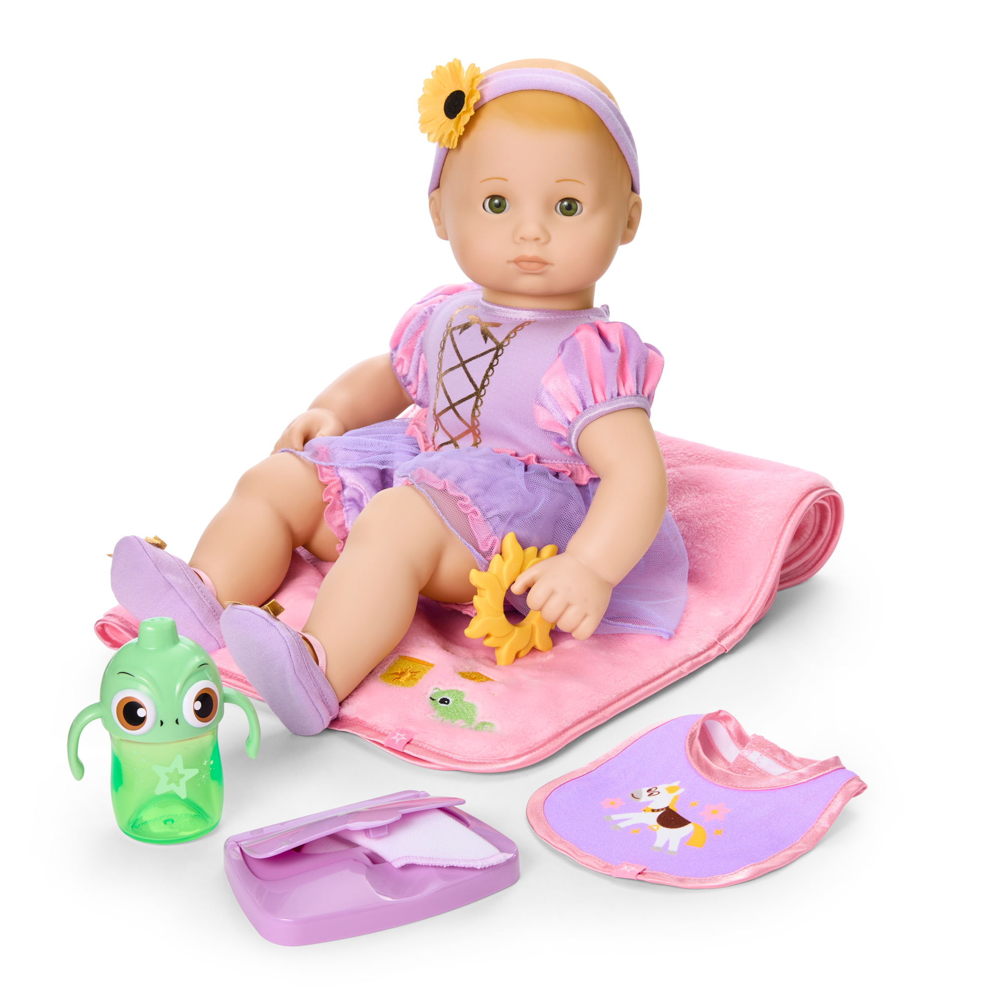 Disney Princess Rapunzel Baby Doll Set with Accessories | Bitty Baby by American Girl