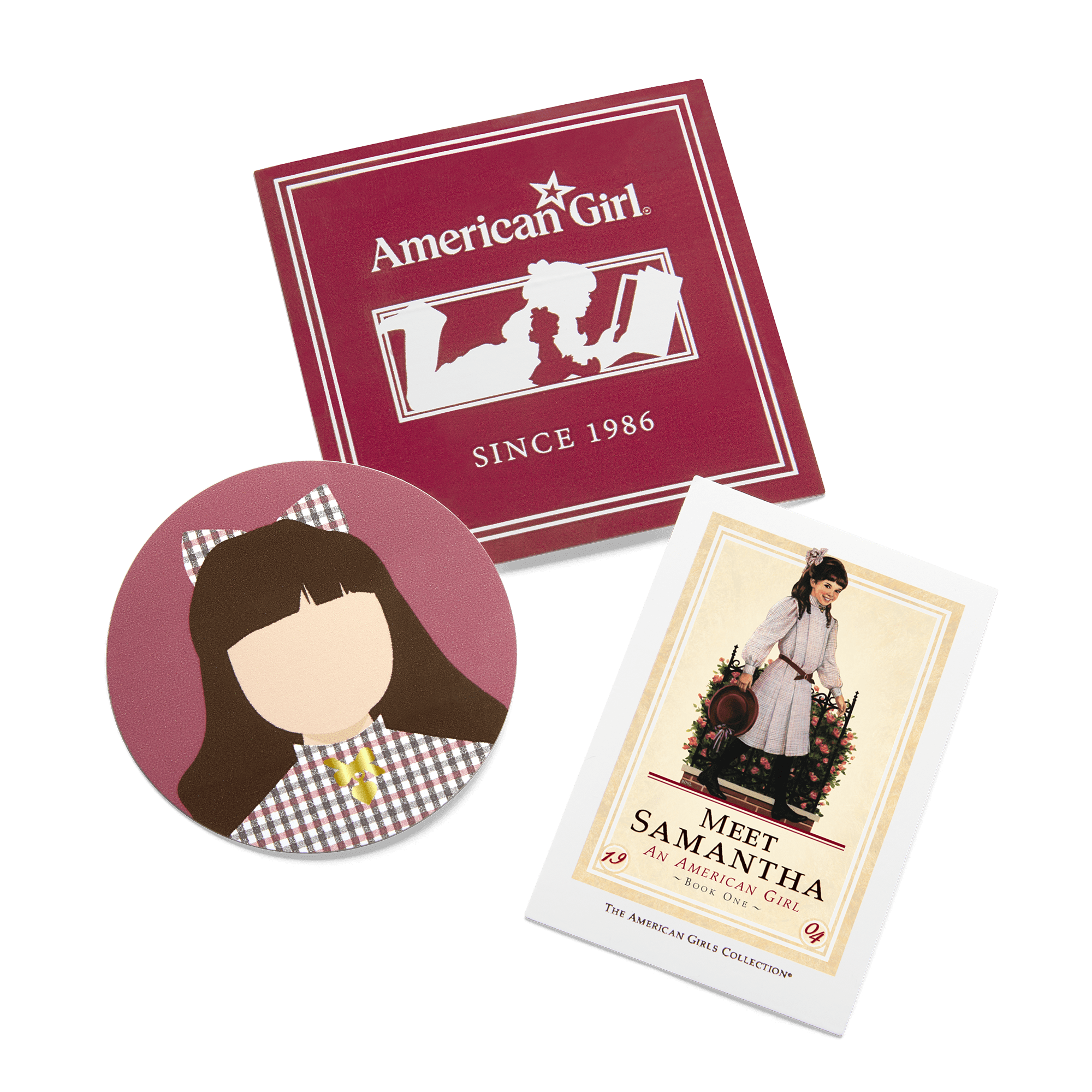 Samantha Parkington Vinyl Stickers | Historical Characters Pack