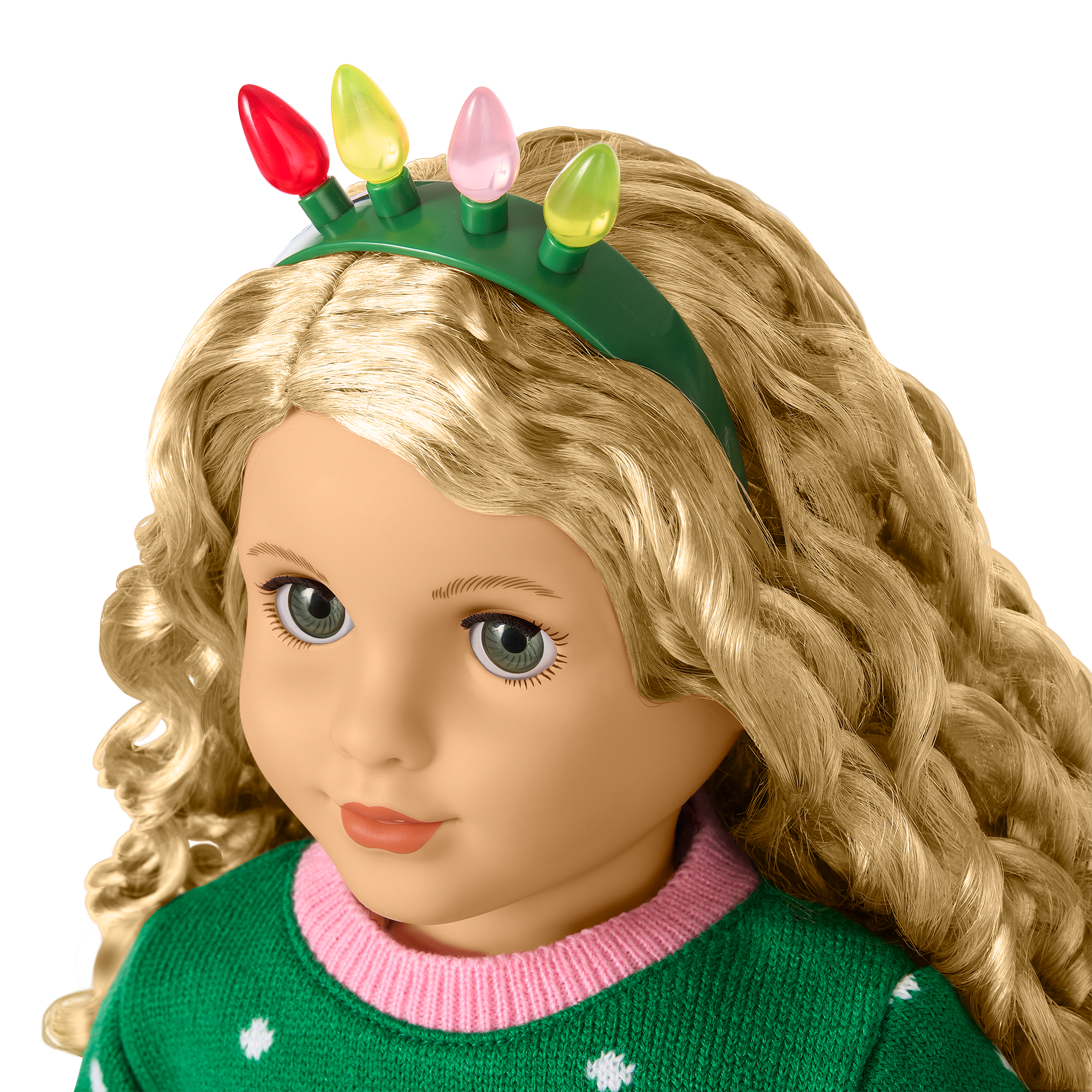 Christmas Sweater for 18-inch Dolls with Party Accessories | OH SNAP