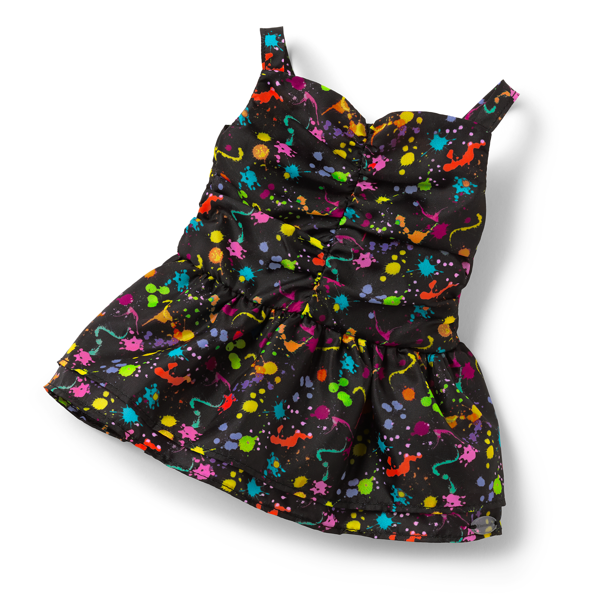 18-inch Doll Dress with Splatter Print & Tiered Skirt | Courtney's™