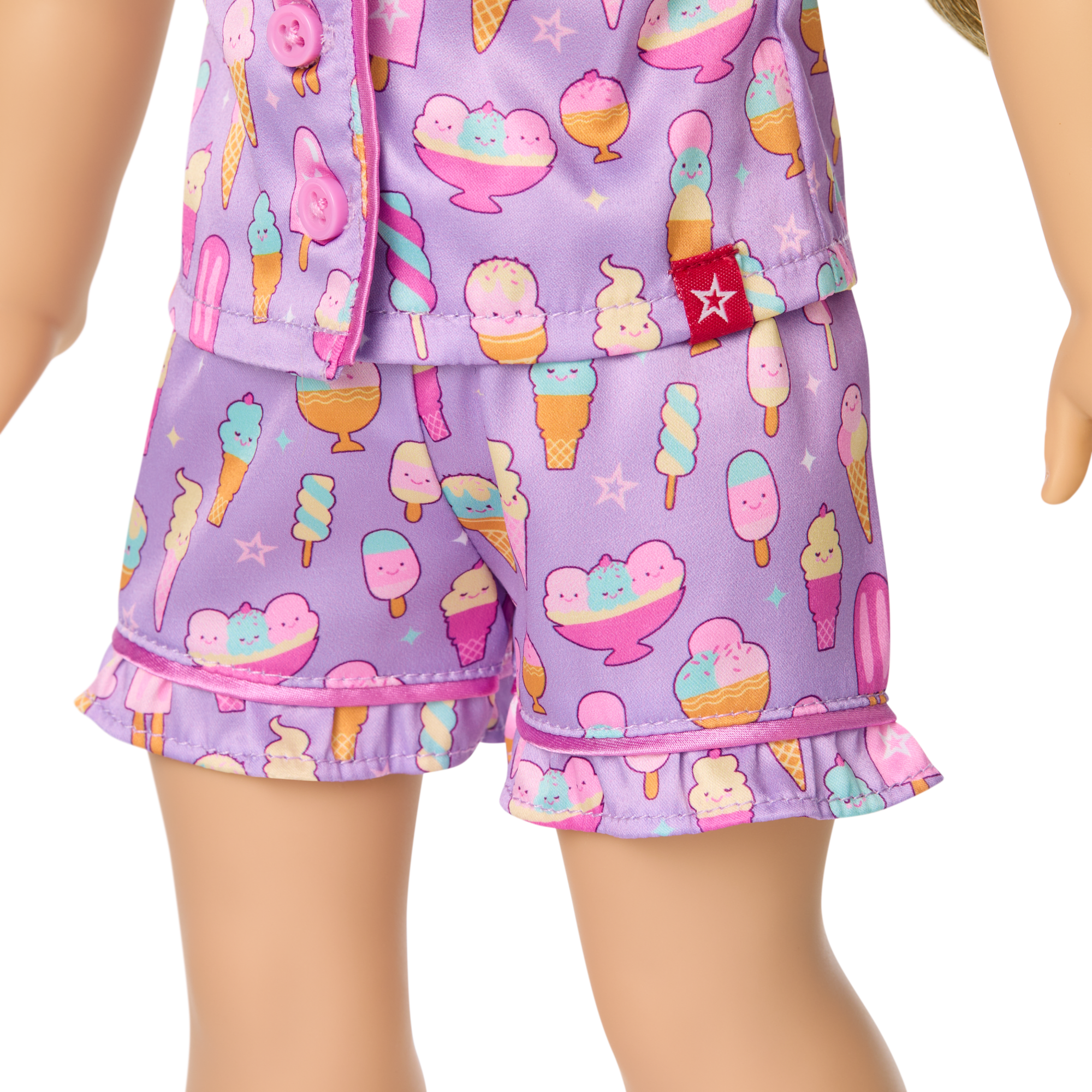 Girls & Doll Matching Pajama Set - Ice Cream Theme | Sweet Dreams