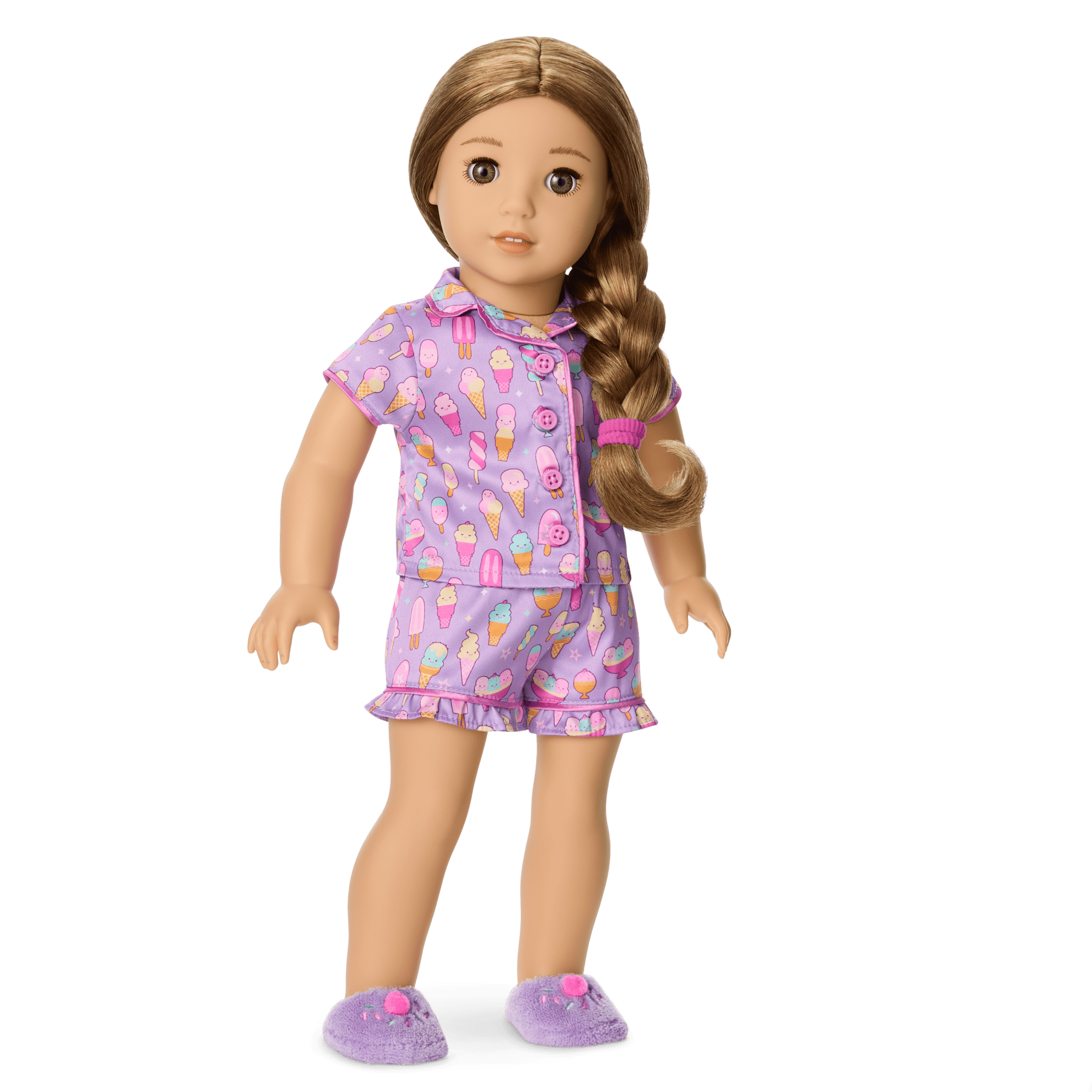 Girls & Doll Matching Pajama Set - Ice Cream Theme | Sweet Dreams