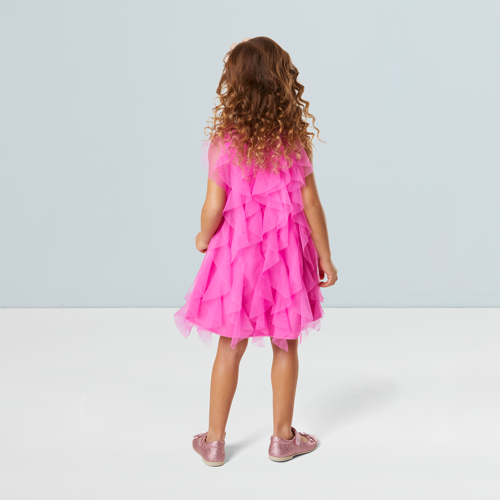 Pink Birthday Dresses for Girls & Bitty Baby Dolls | Party-Pink