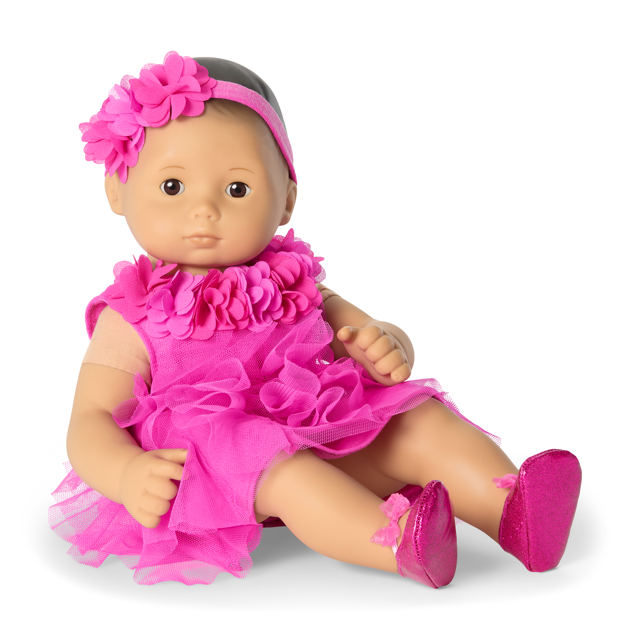 Pink Birthday Dresses for Girls & Bitty Baby Dolls | Party-Pink