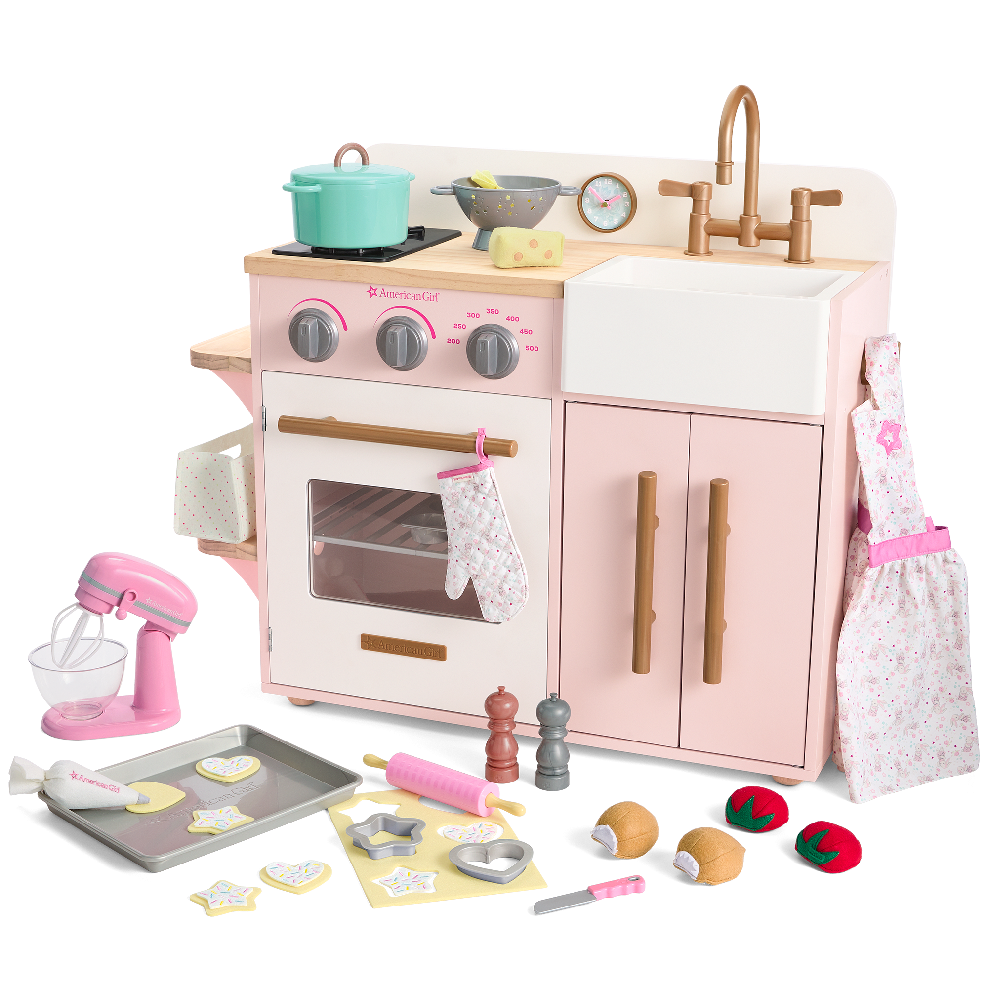 Bitty Baby Kitchen Playset with Baking Accessories | Pretend Play Toy