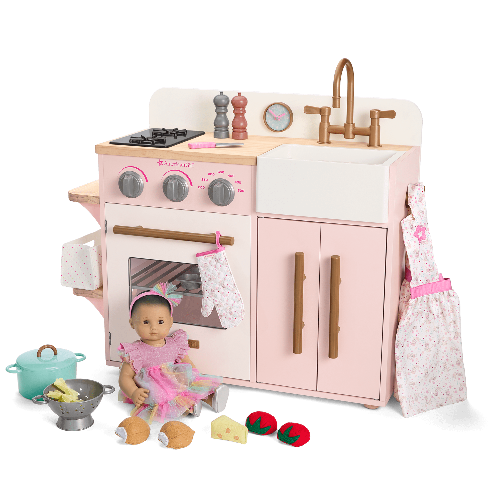 Bitty Baby Kitchen Playset with Baking Accessories | Pretend Play Toy