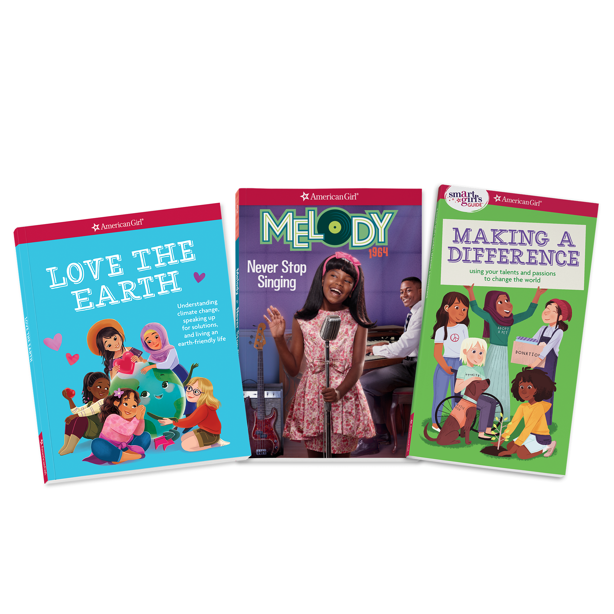 Empowering Book Bundle for Girls - Inspiring Stories & Earth-Friendly Guides