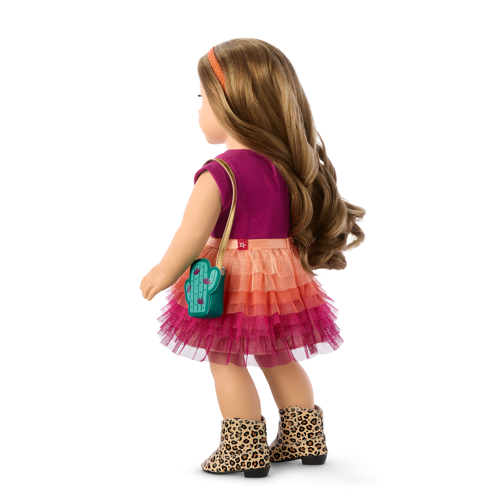 Southwest-Themed 18-inch Doll Outfit with Accessories & Shoes