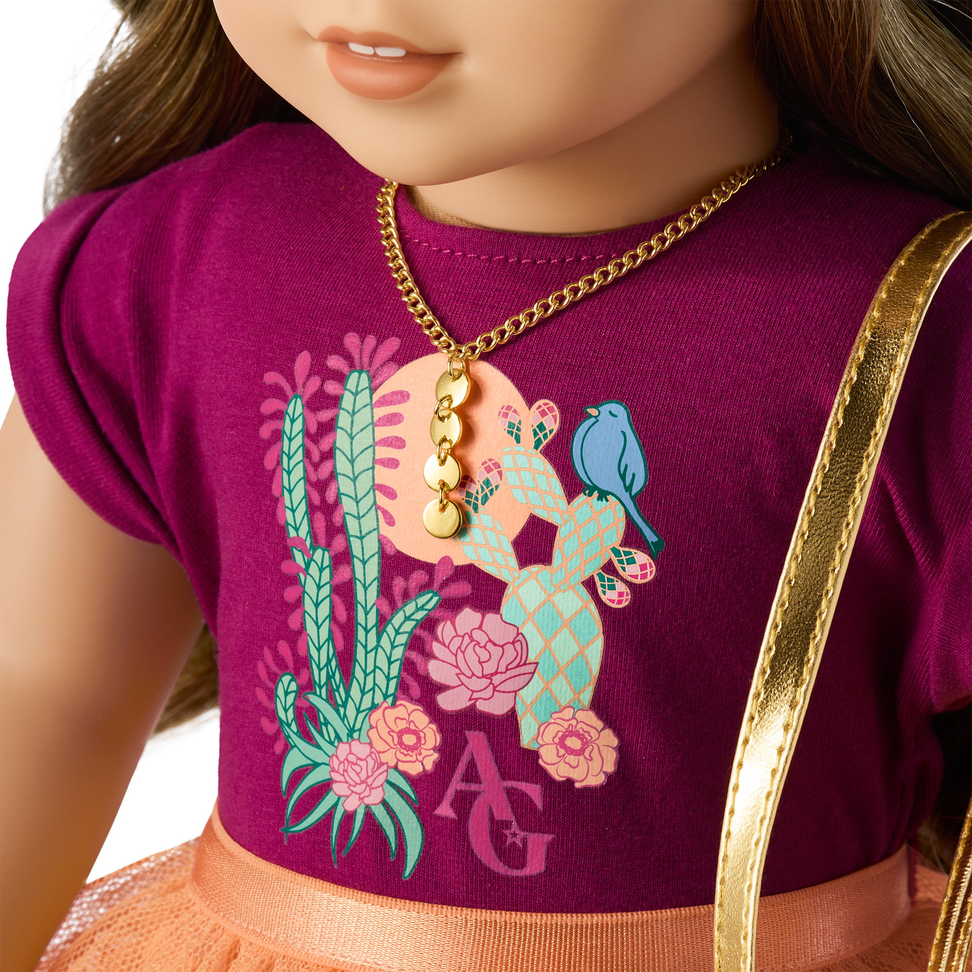 Southwest-Themed 18-inch Doll Outfit with Accessories & Shoes
