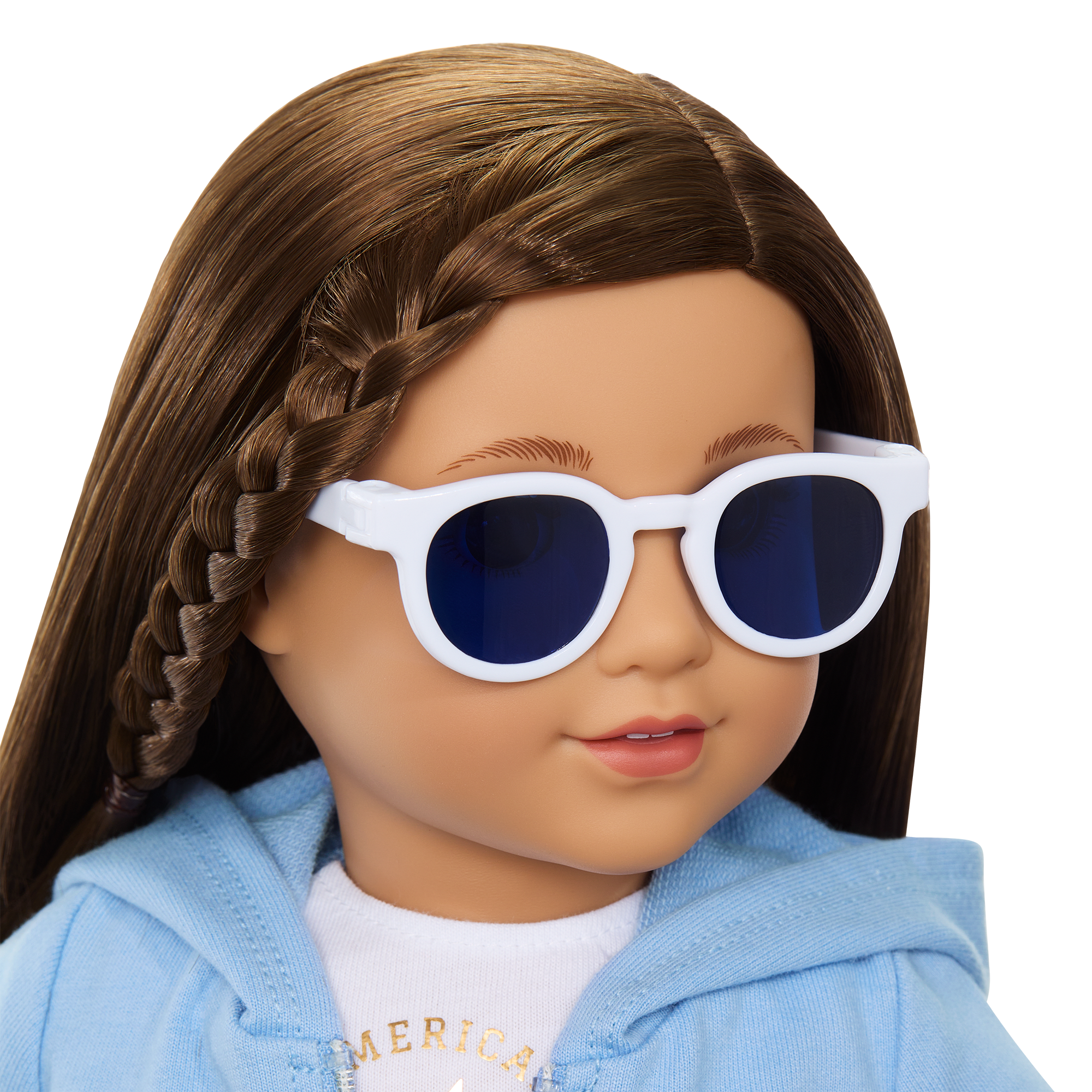 Red, White & Blue Jogger Set for 18-inch Dolls | Team AG™