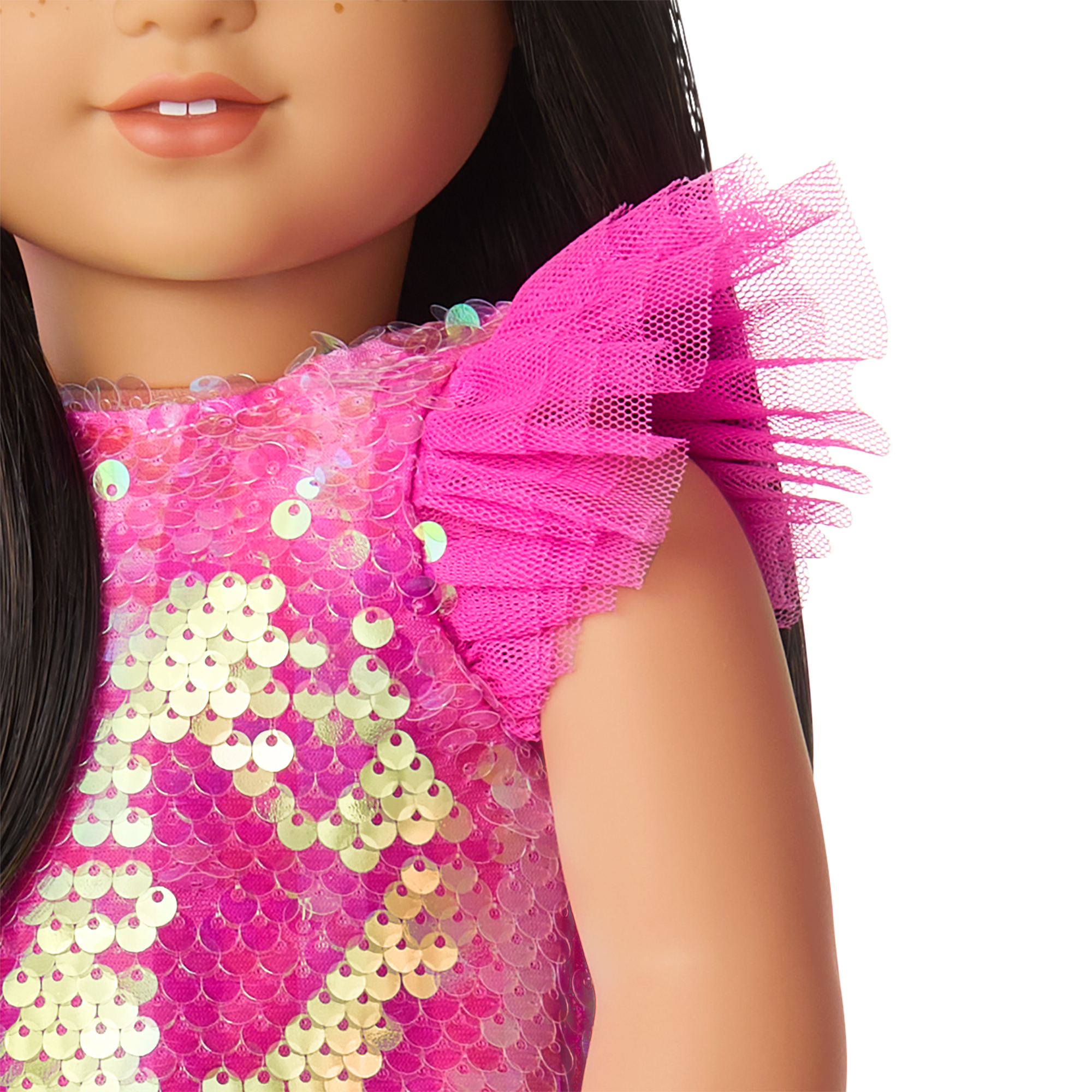 Happy Birthday Outfit for 18-inch Dolls | Pink Party Dress & Accessories
