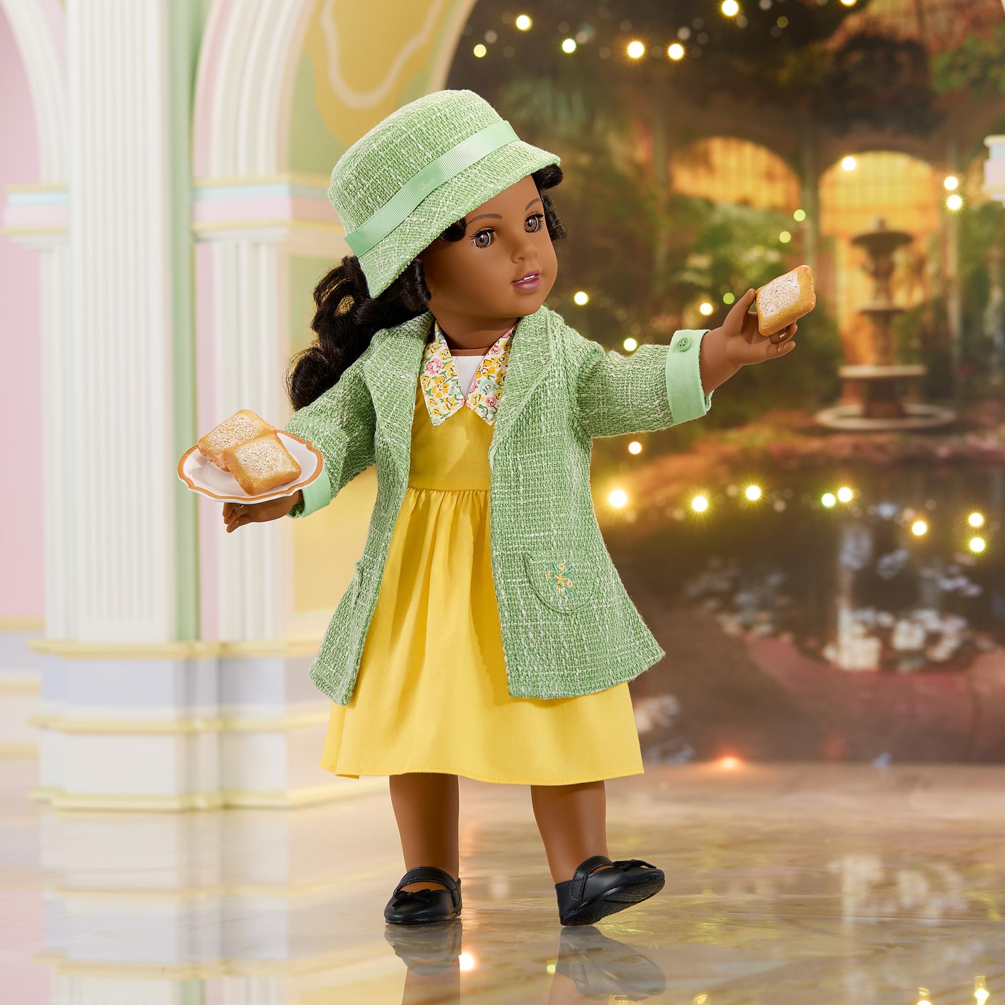 Disney Princess Tiana Work Dress & Accessories for 18-inch Dolls | American Girl