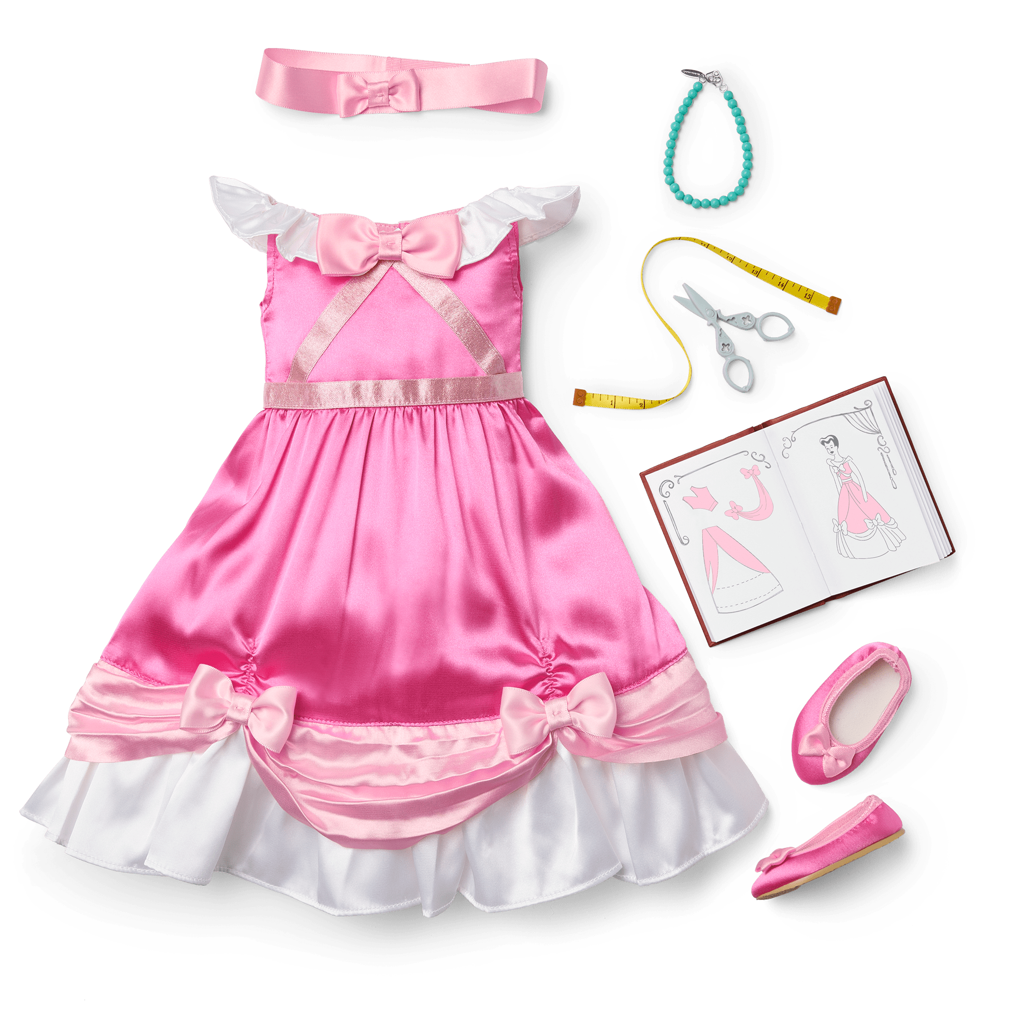 Disney Princess Cinderella Ball Gown & Accessories for 18-inch Dolls | American Girl