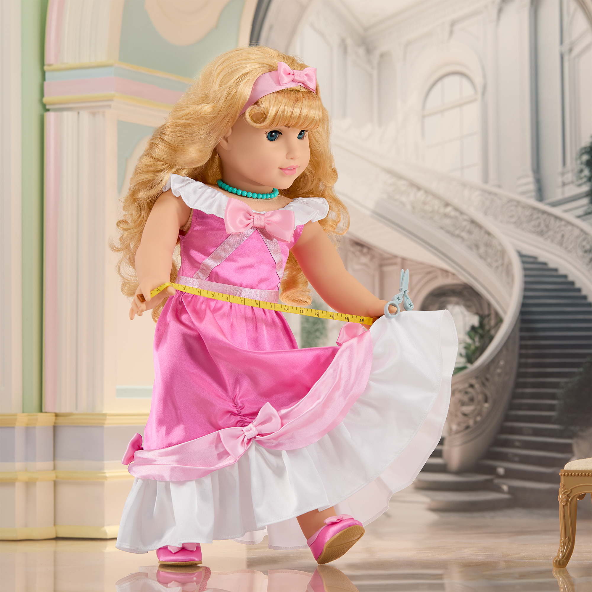 Disney Princess Cinderella Ball Gown & Accessories for 18-inch Dolls | American Girl