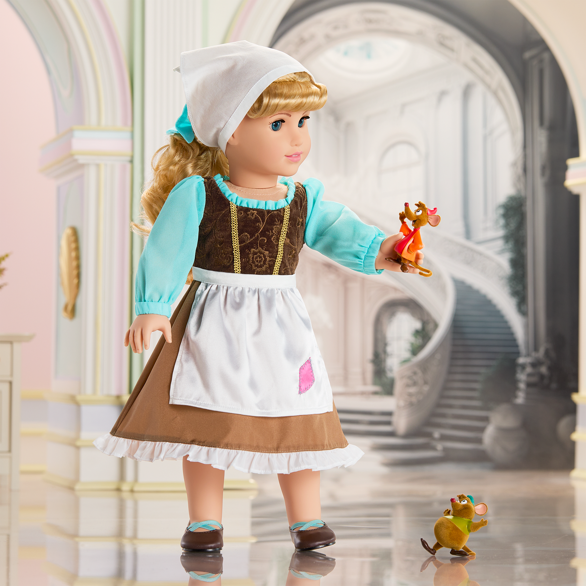 Cinderella Day Dress & Accessories for 18-inch Dolls | American Girl