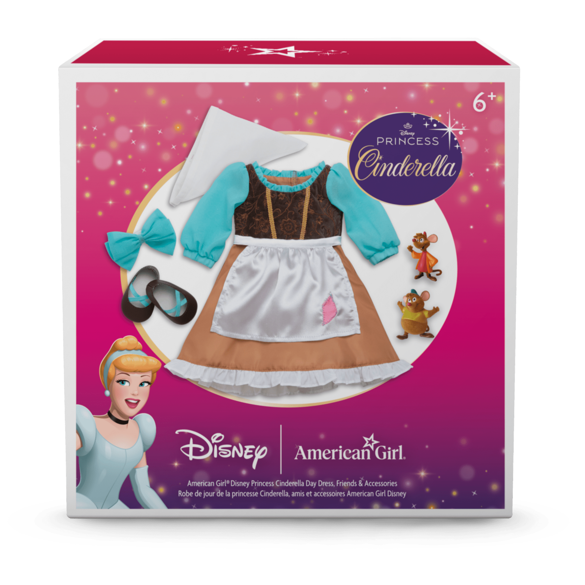 Cinderella Day Dress & Accessories for 18-inch Dolls | American Girl