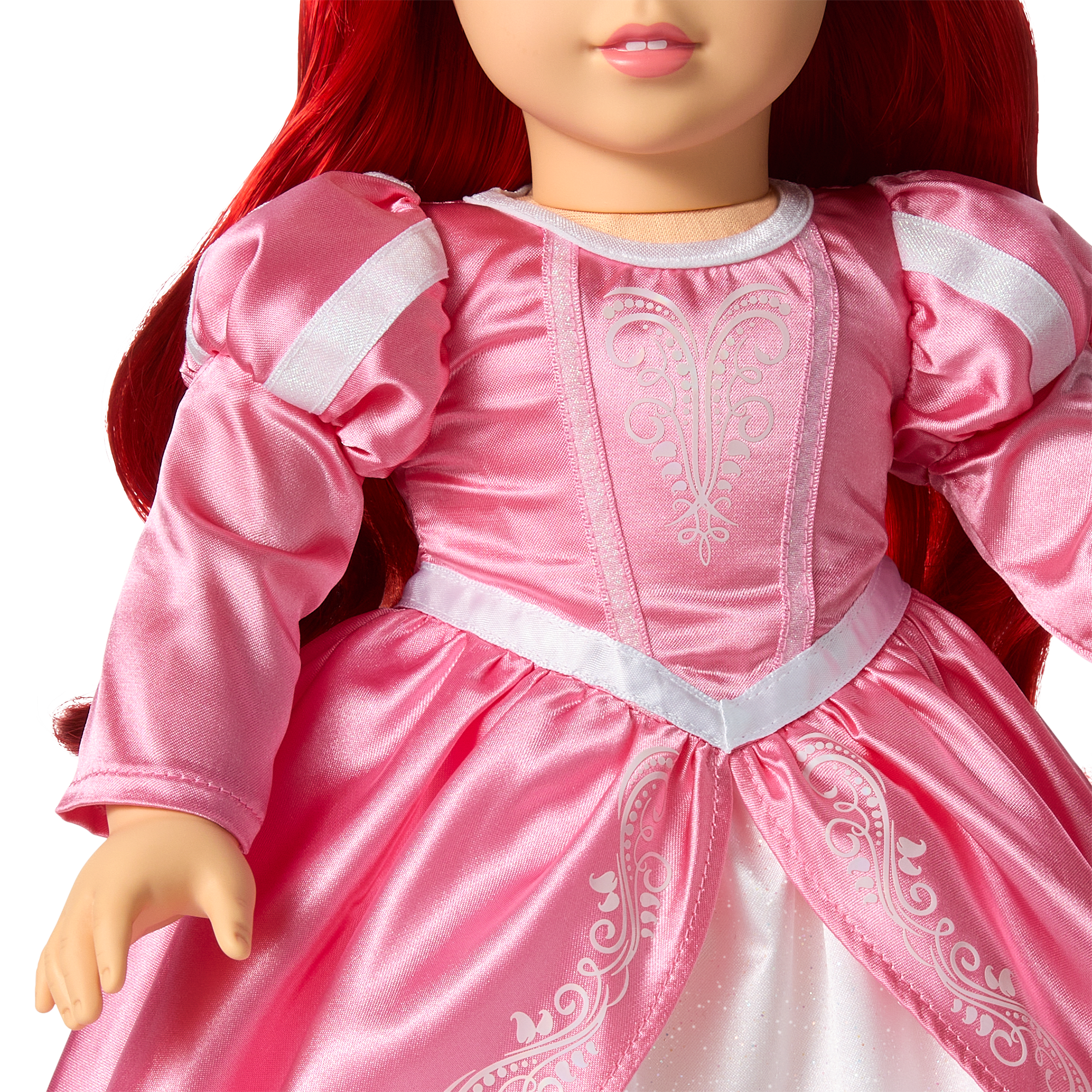 Disney Princess Ariel Pink Ball Gown & Accessories for 18-inch Dolls | American Girl