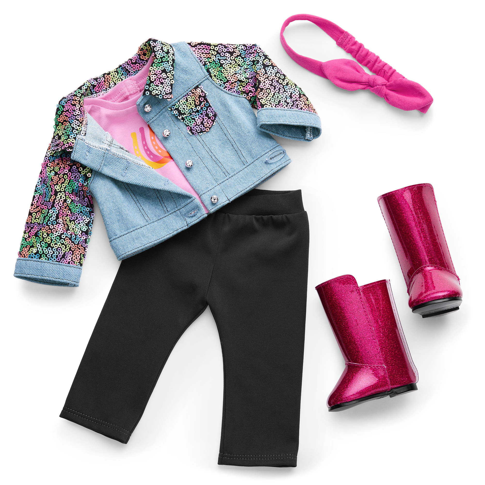18-inch Doll Horseback Riding Outfit with Denim Jacket & Boots | Lila's™