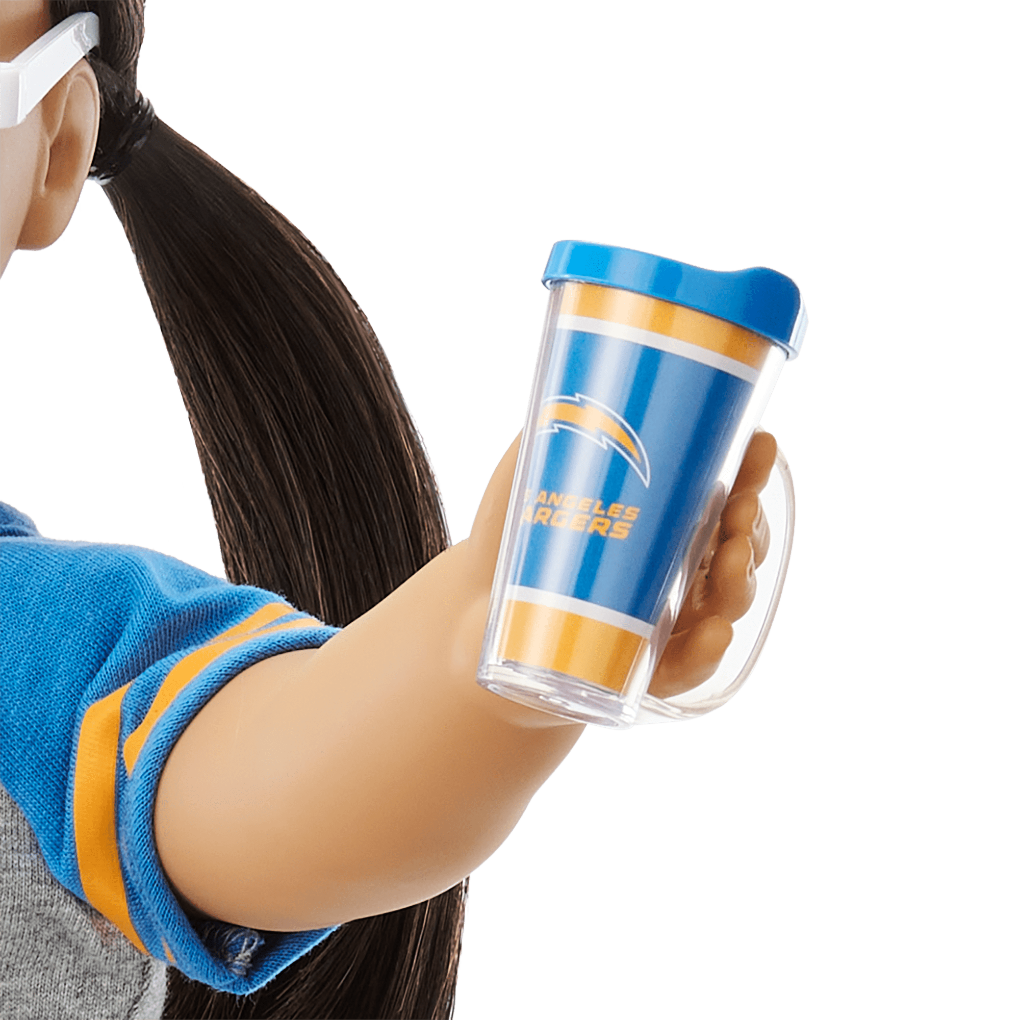 Los Angeles Chargers NFL Doll Outfit for 18-inch Dolls | American Girl