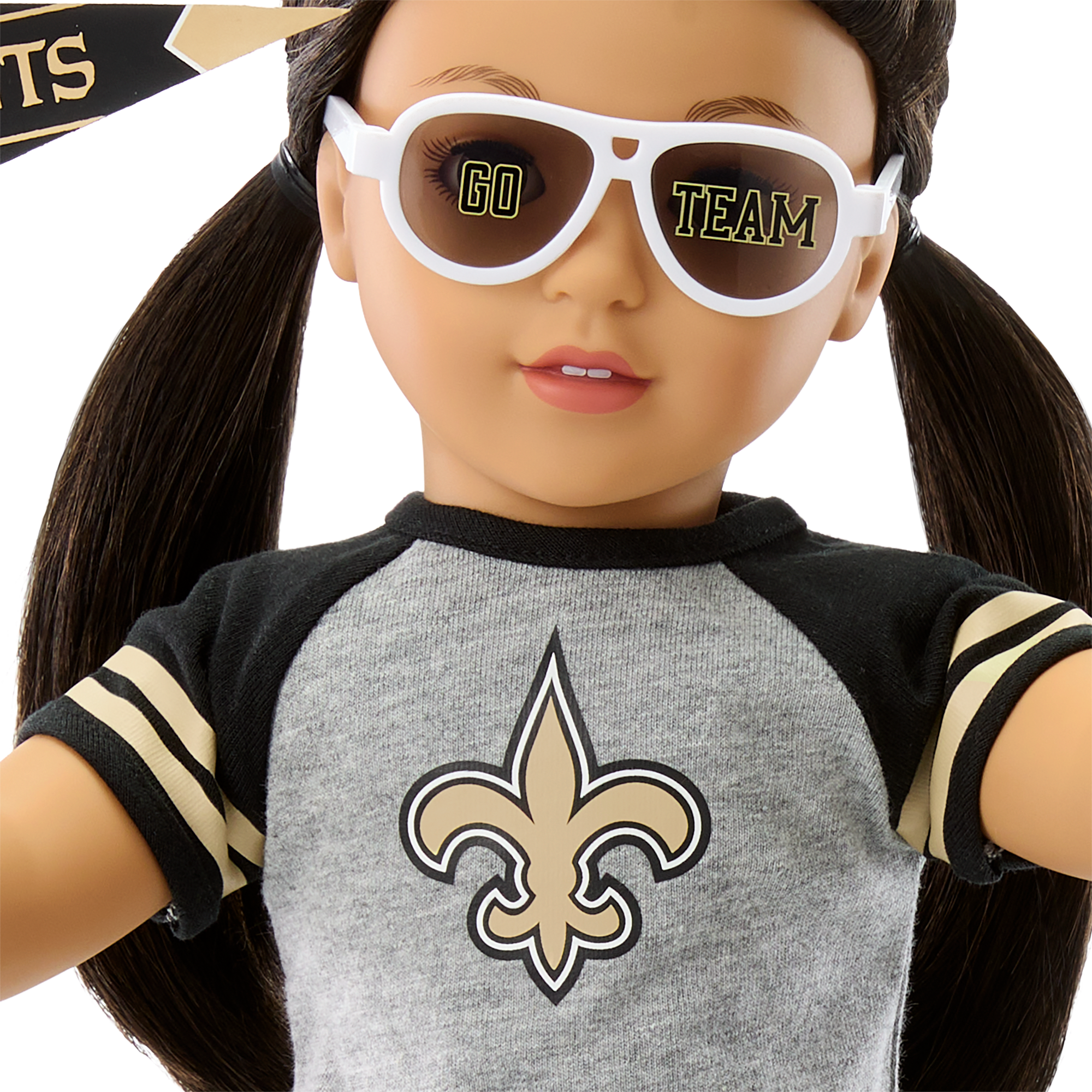 New Orleans Saints Doll Outfit for 18-inch Dolls | American Girl x NFL