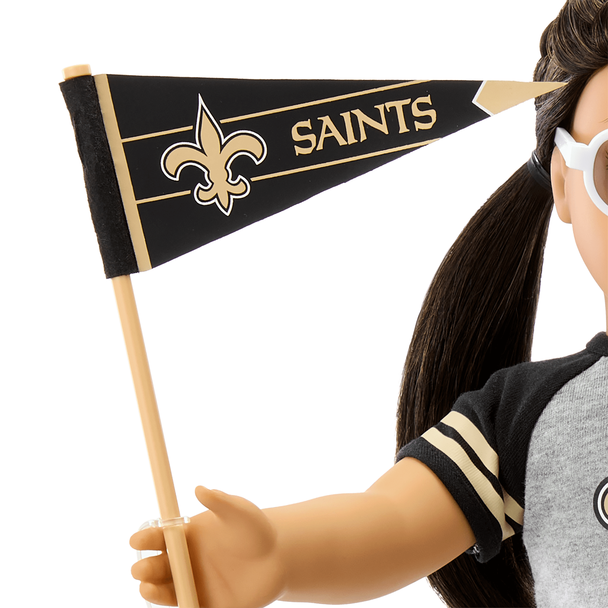 New Orleans Saints Doll Outfit for 18-inch Dolls | American Girl x NFL