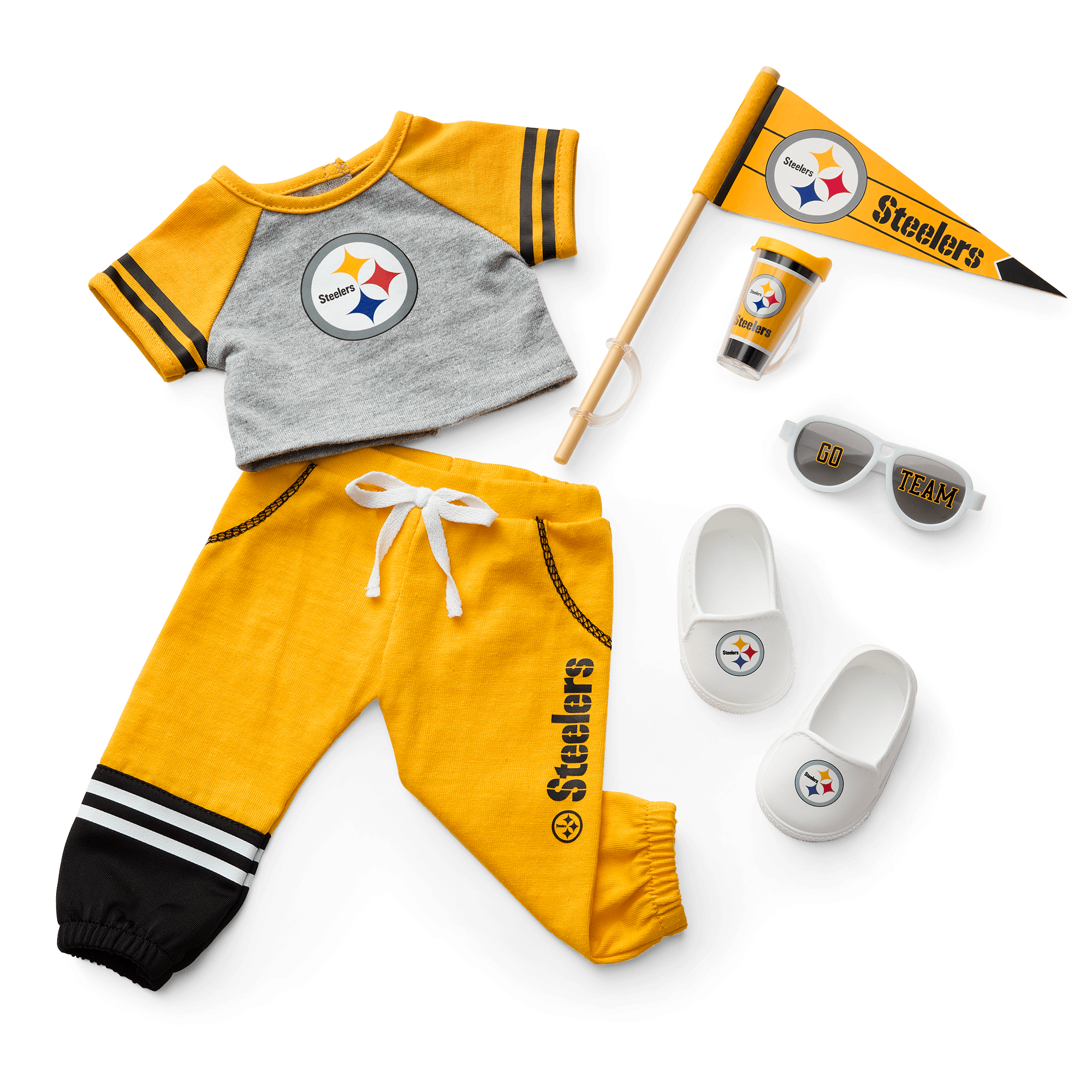 Pittsburgh Steelers Doll Outfit for 18-inch Dolls | American Girl® x NFL
