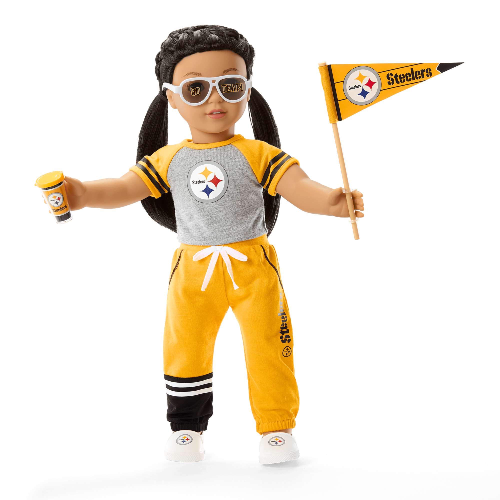 Pittsburgh Steelers Doll Outfit for 18-inch Dolls | American Girl® x NFL