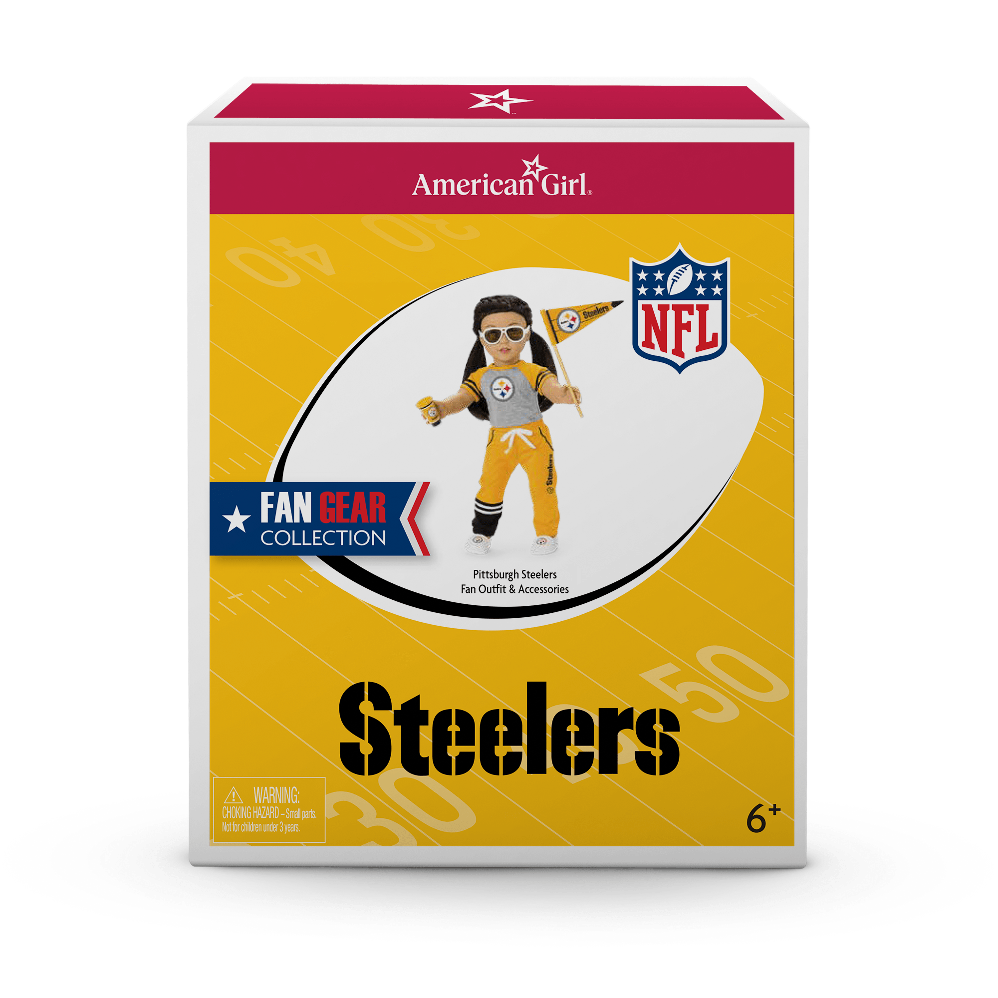 Pittsburgh Steelers Doll Outfit for 18-inch Dolls | American Girl® x NFL