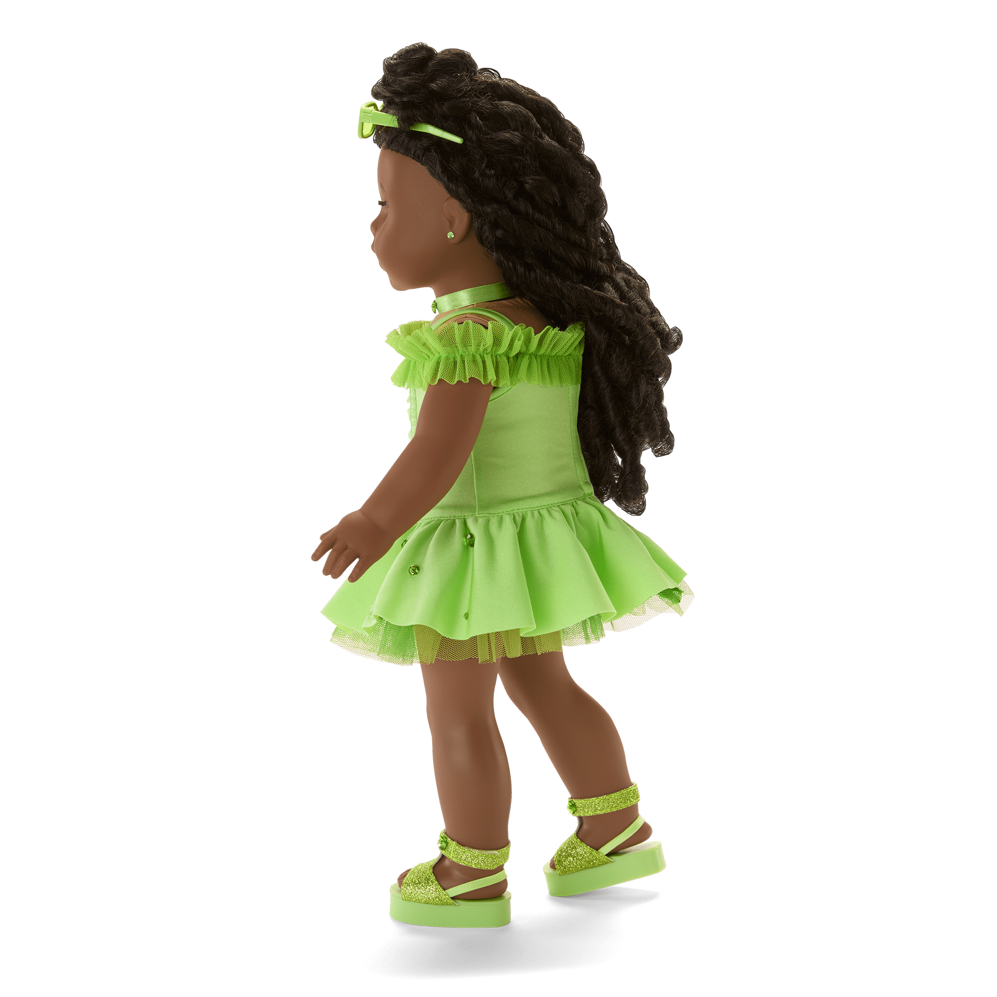 Peridot Green Doll Outfit for 18-inch Dolls | August Birthday Gift