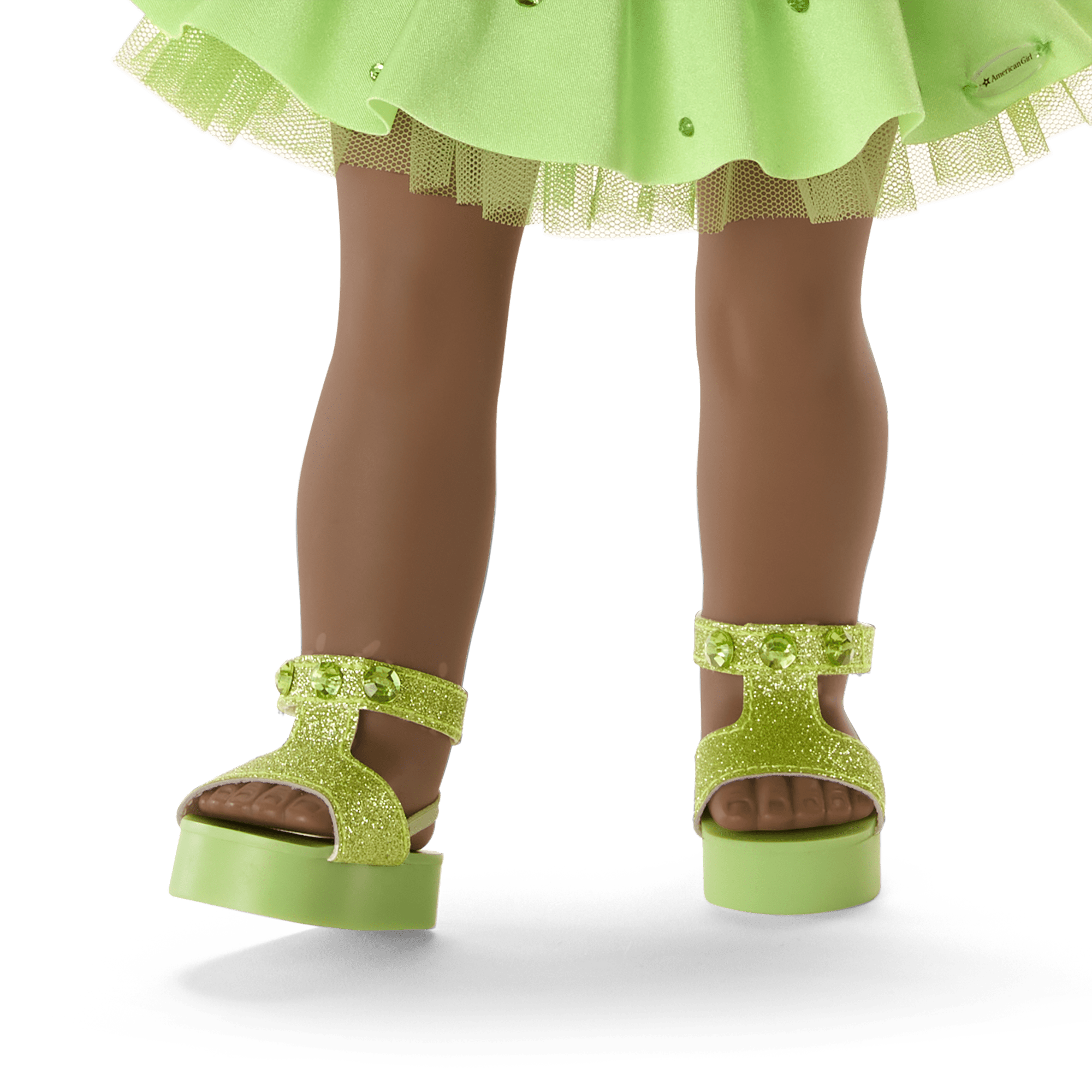 Peridot Green Doll Outfit for 18-inch Dolls | August Birthday Gift